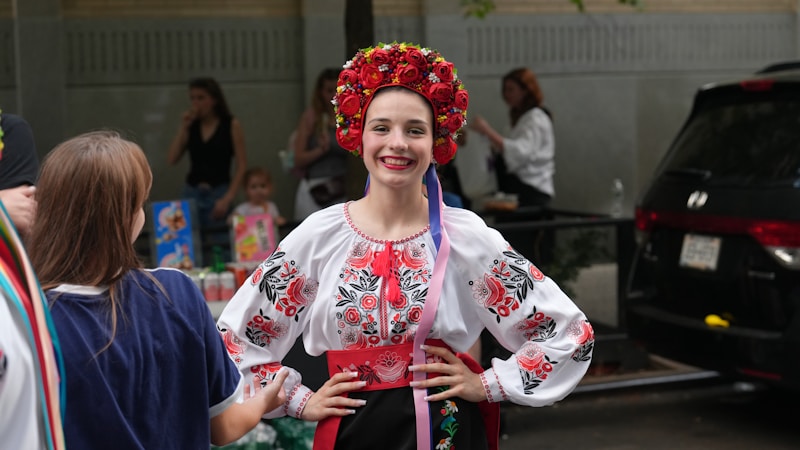 Traje tradicional con elegancia