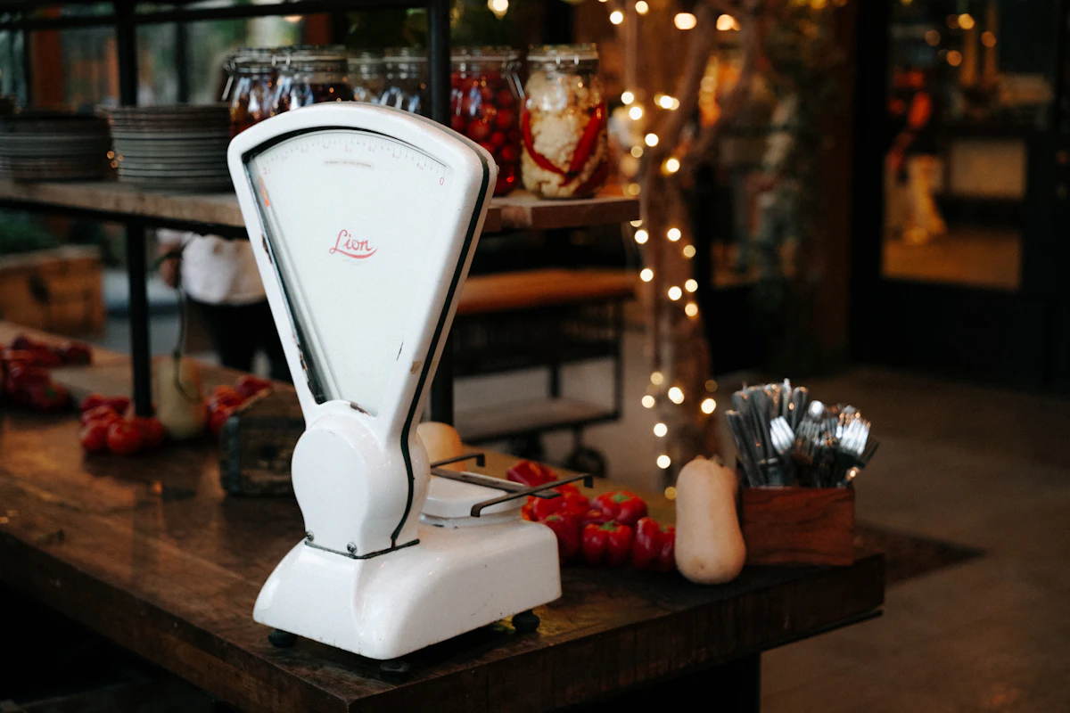 Kitchen food scale
