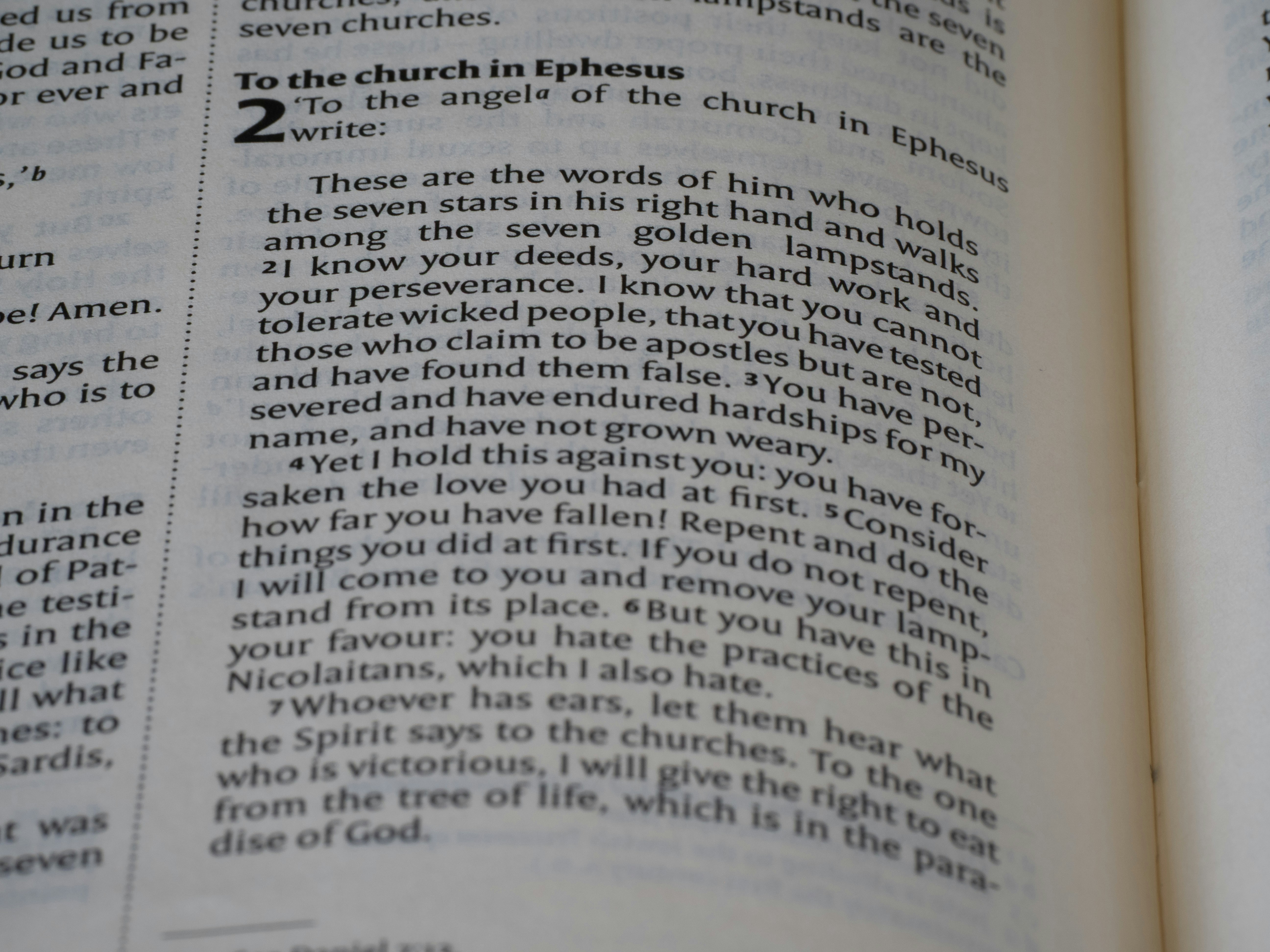 The image displays a passage from the bible.