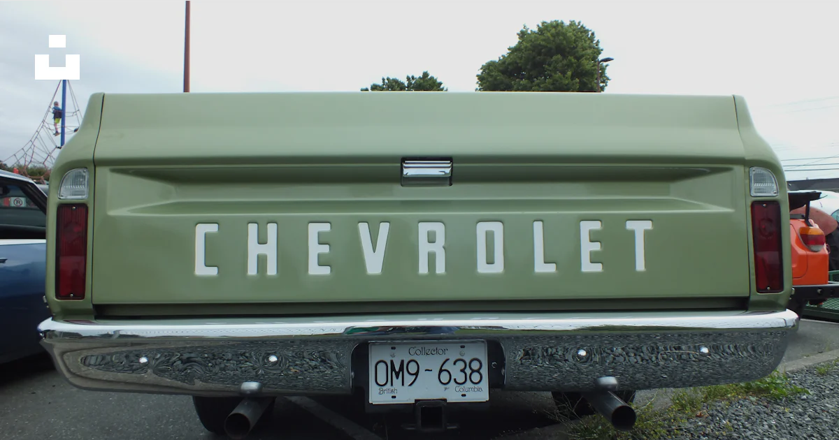 Chev Car Rear The rear of an old chevrolet truck. photo – Free Car Image on Unsplash