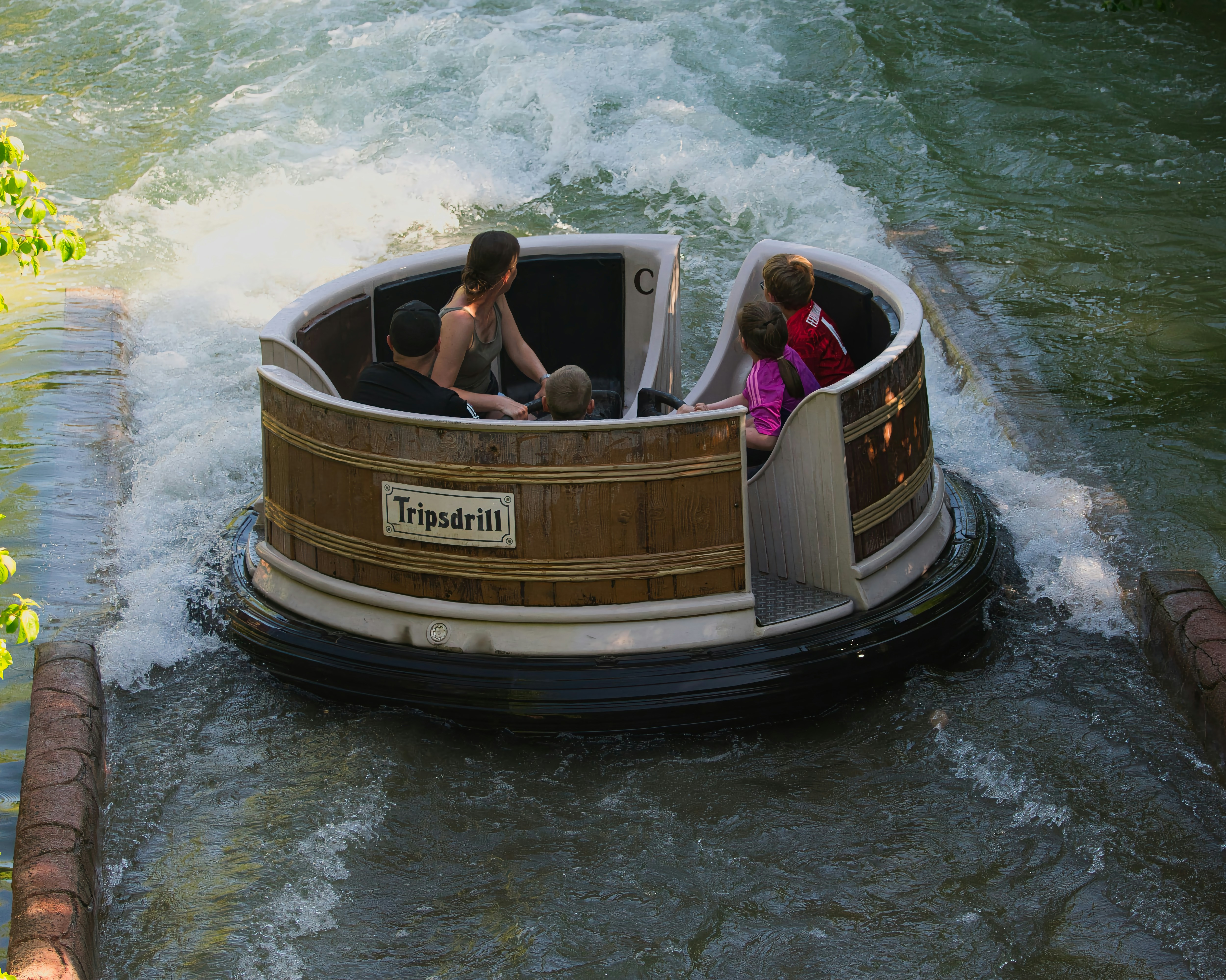 Waschzuber-Rafting