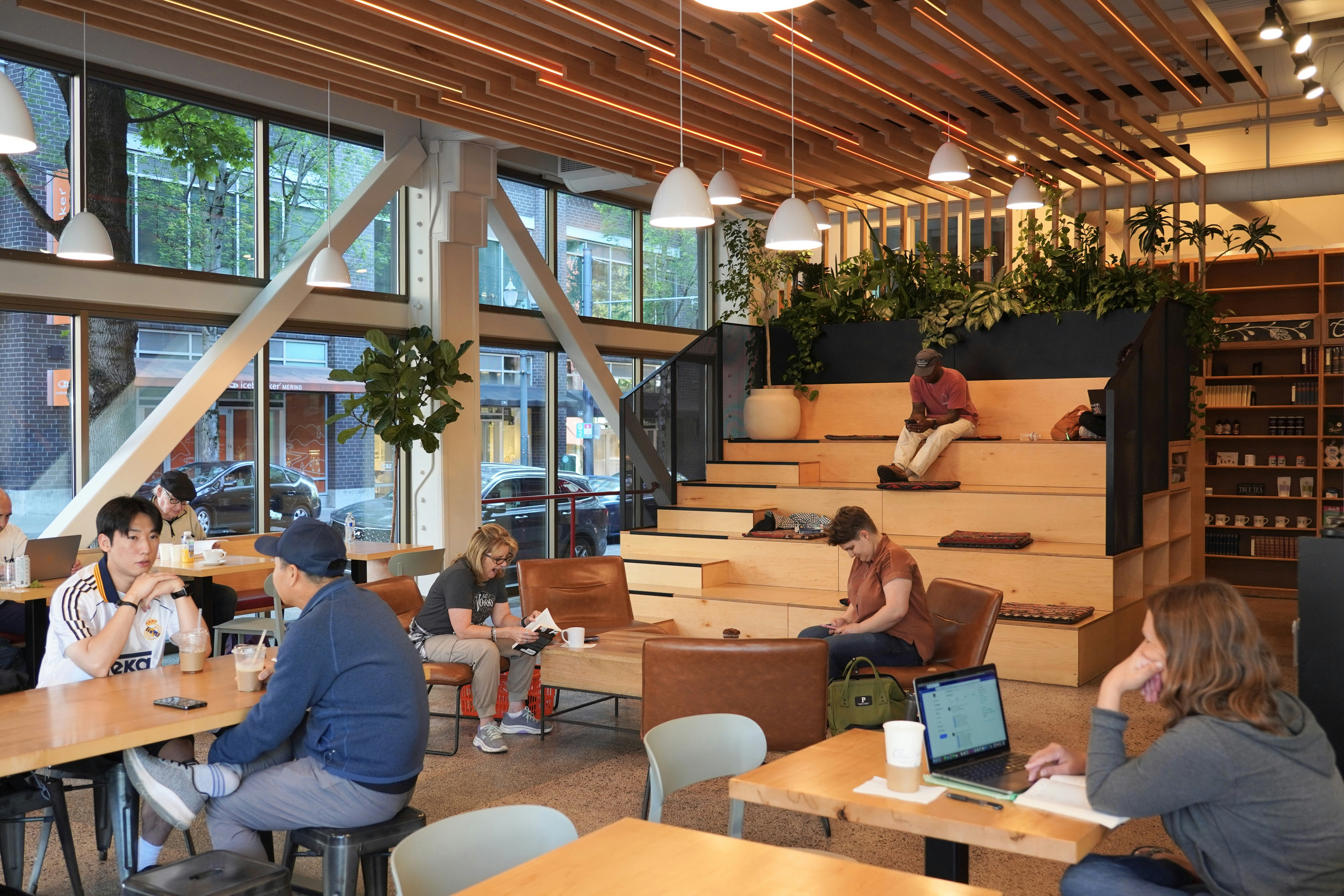 Cozy Bookshop Interior