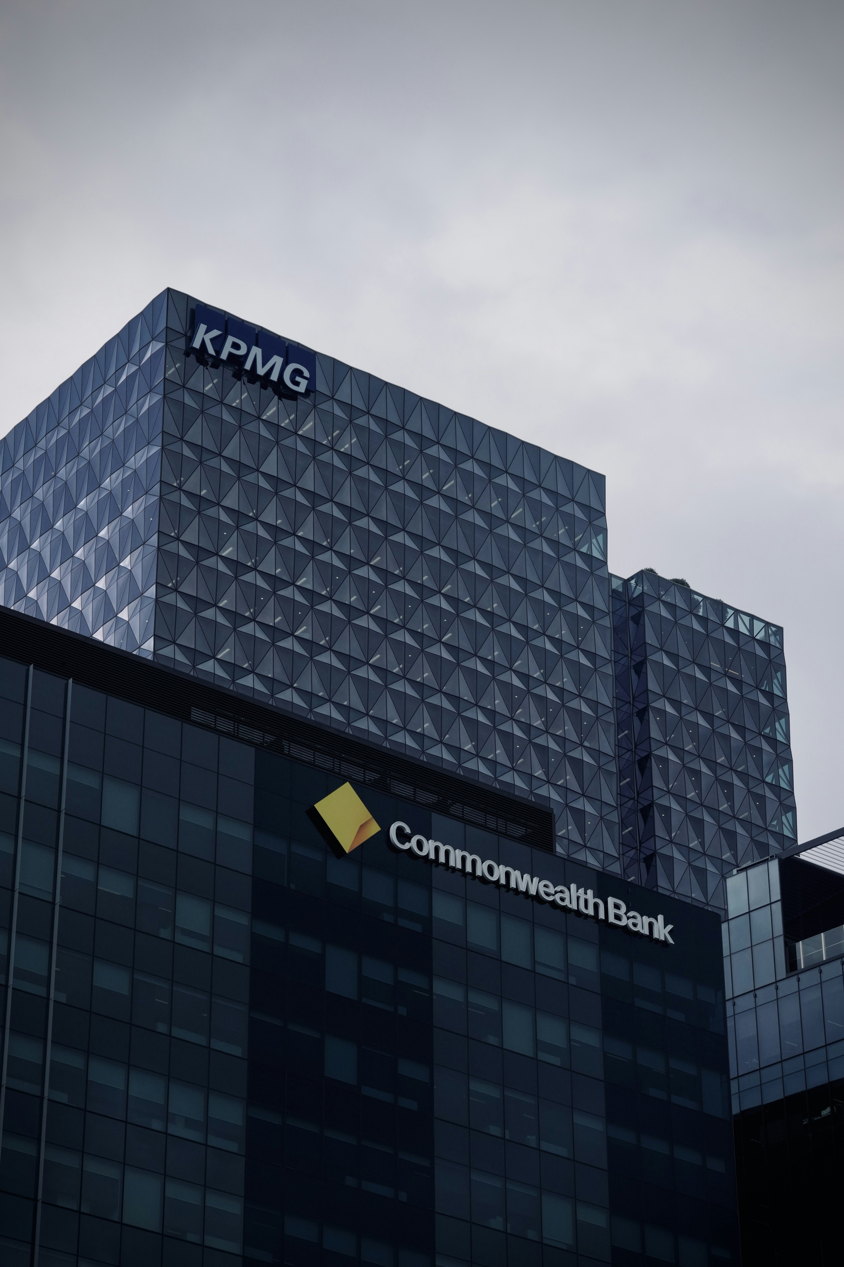 Sydney city buildings at dusk