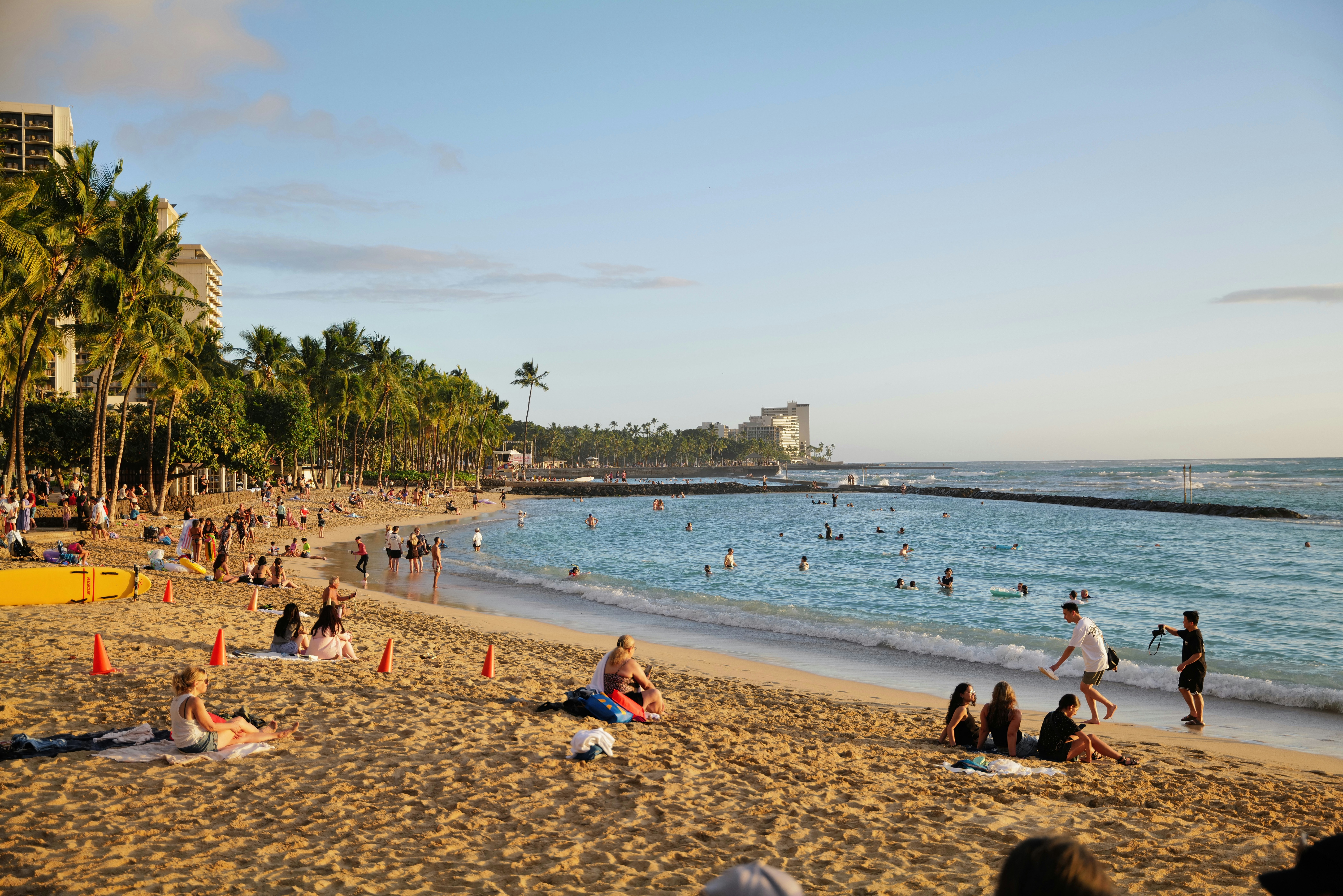 A variety of travelers enjoying Maui's beaches