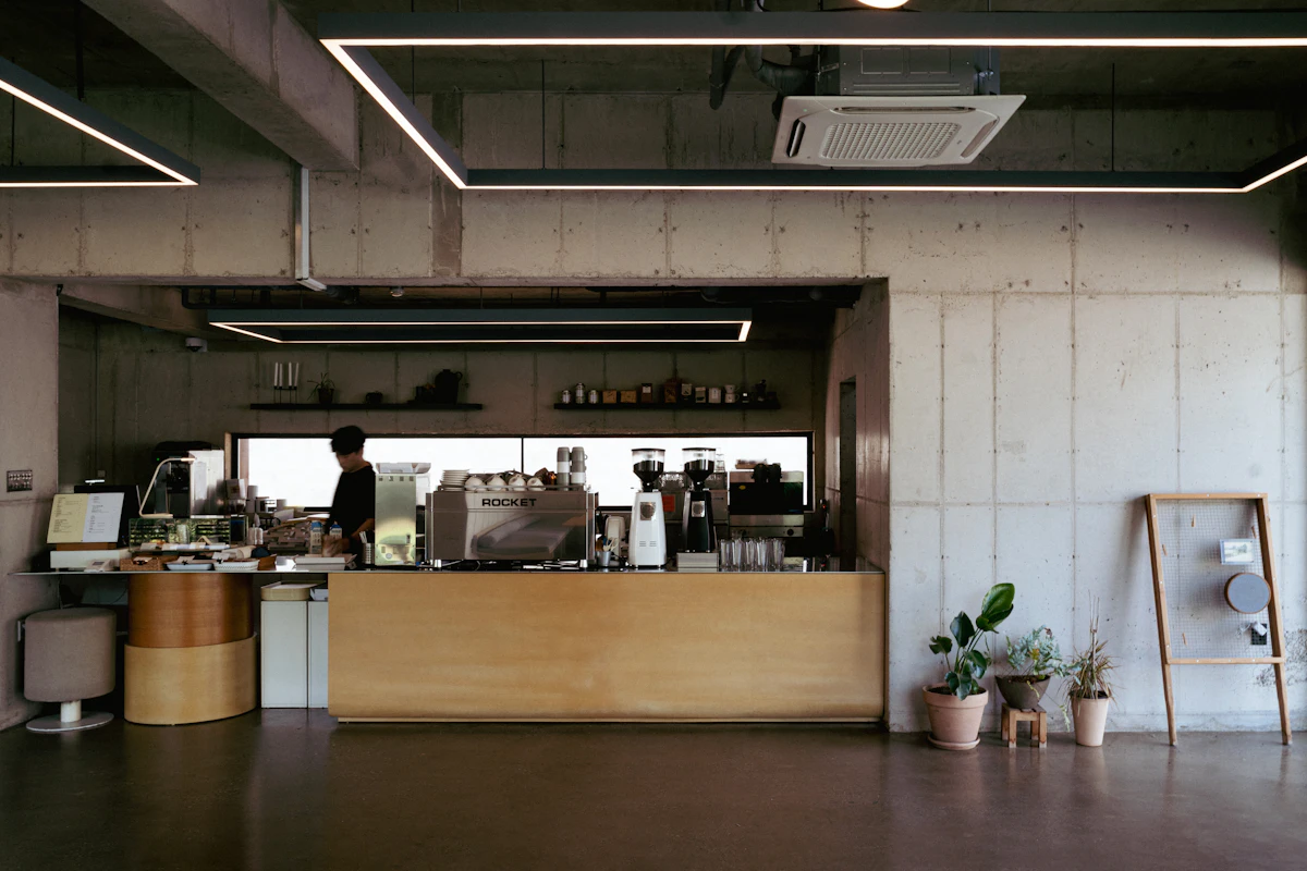 Café360 — cafetería moderna