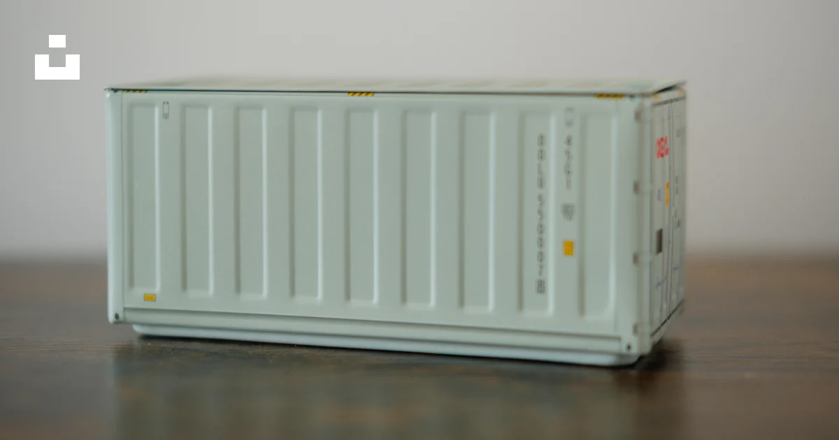 A small shipping container is shown. photo – Free Shipping container ...