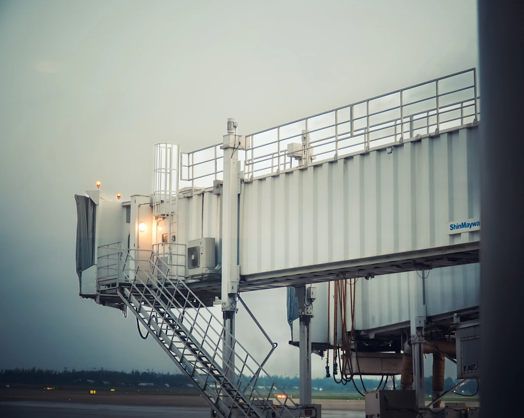 Jet bridge at Tan Son Nhat International Airport in Ho Chi Minh City, Vietnam