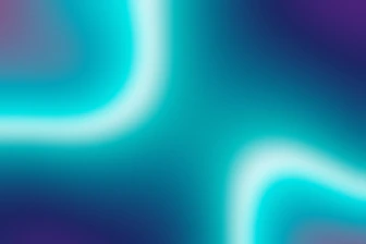 Abstract background with blue, teal, and purple gradients.
