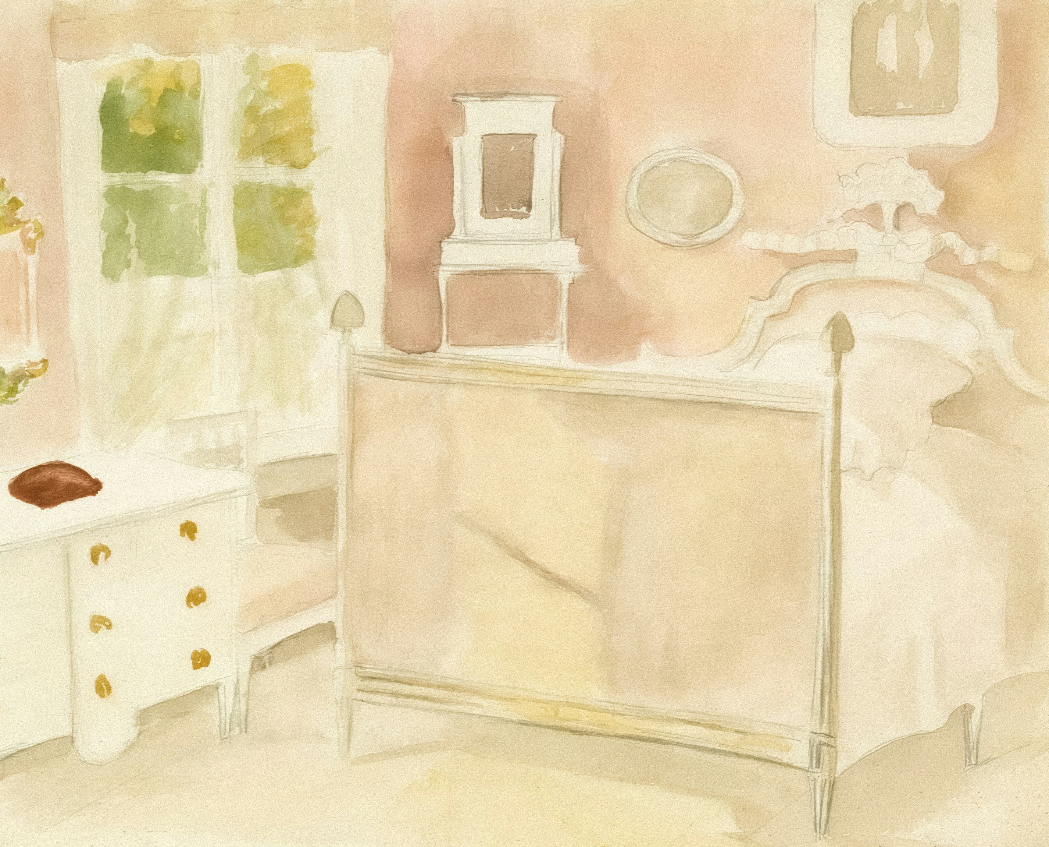 vintage french nursery pastel, wallpaper, French Country Nursery for Small Spaces: Timeless Design Tips 5