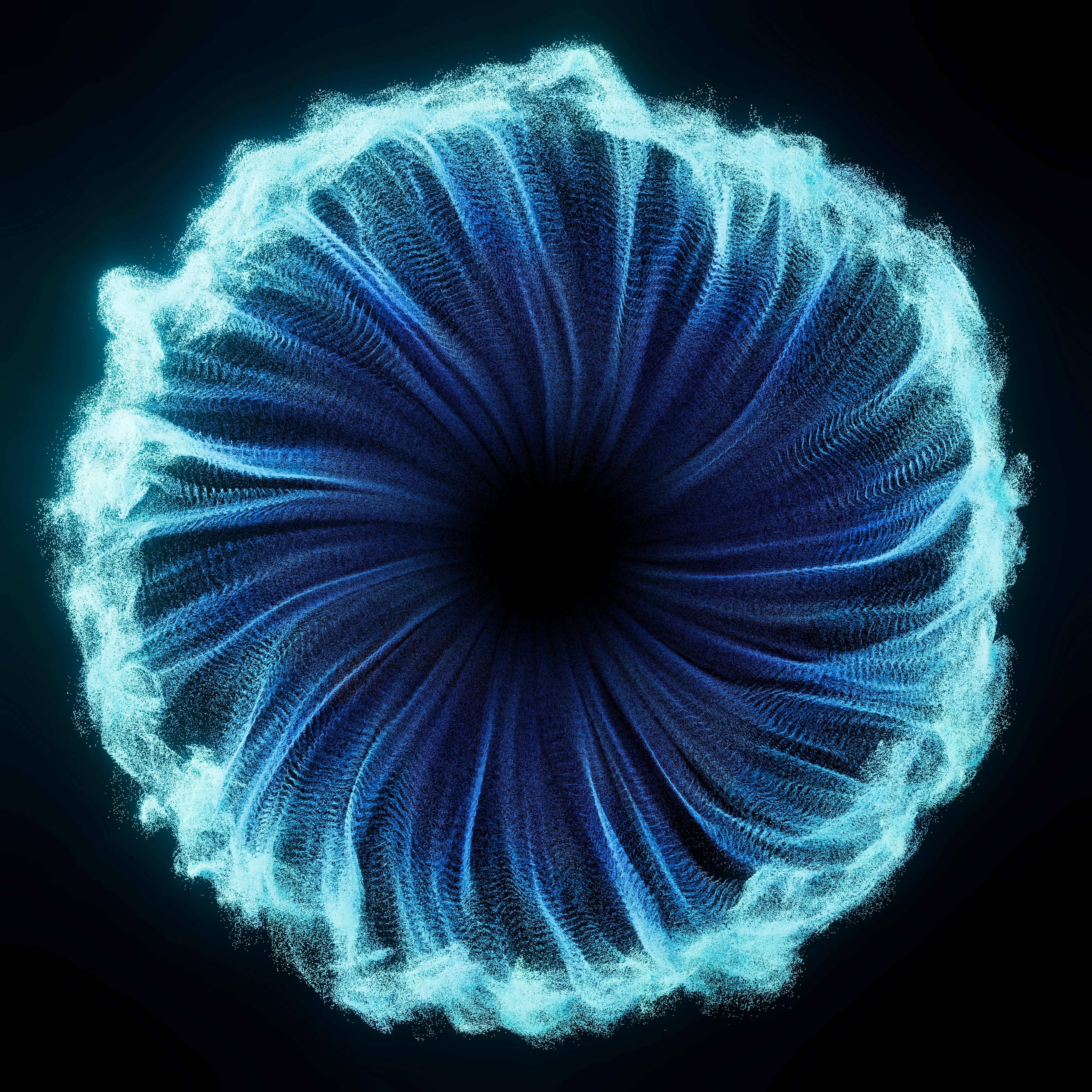 A stunning abstract image of a vortex.