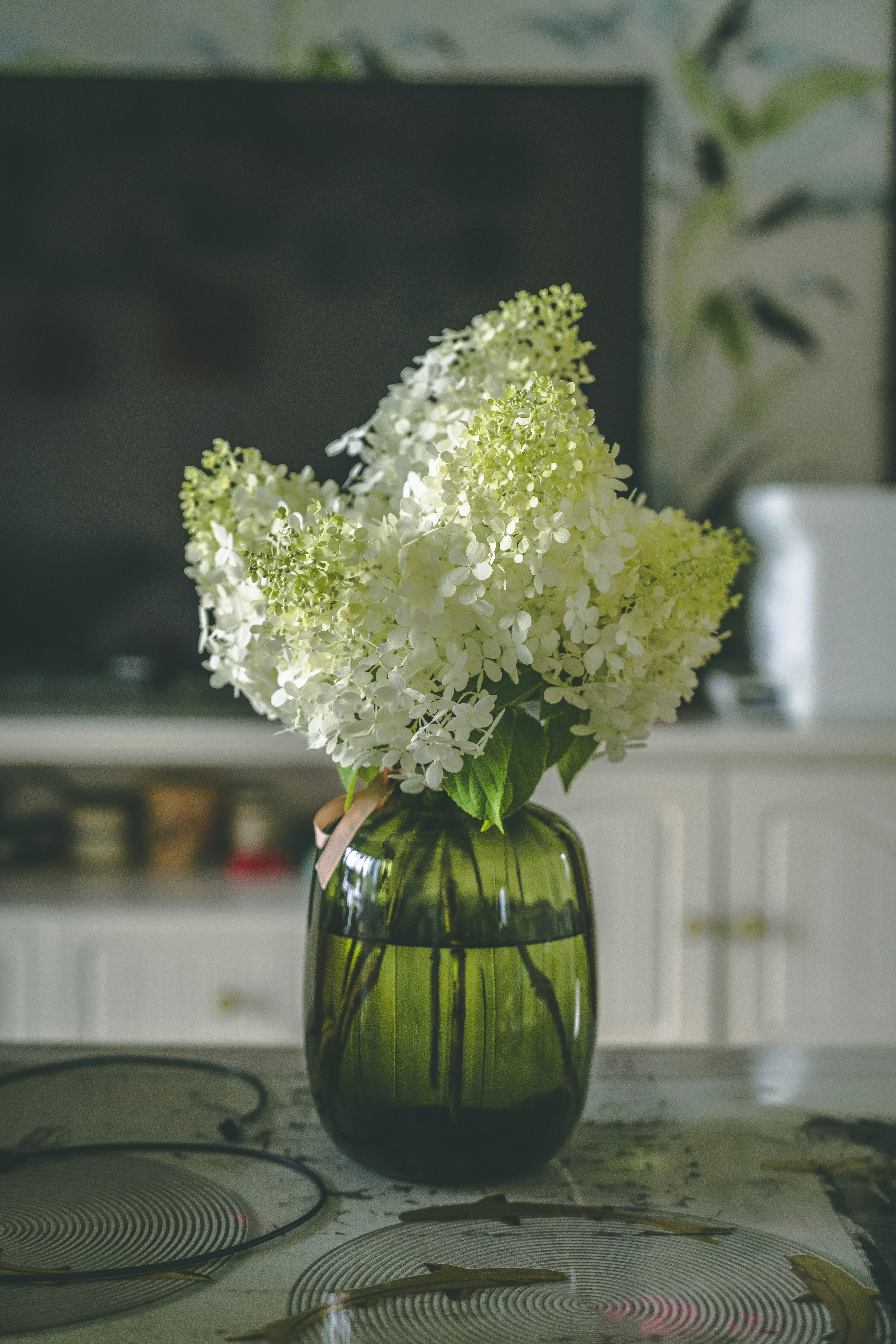花瓶に生けられた白い花 テーブルの上の花瓶に生けられた花。の写真 – Unsplashの花の無料画像