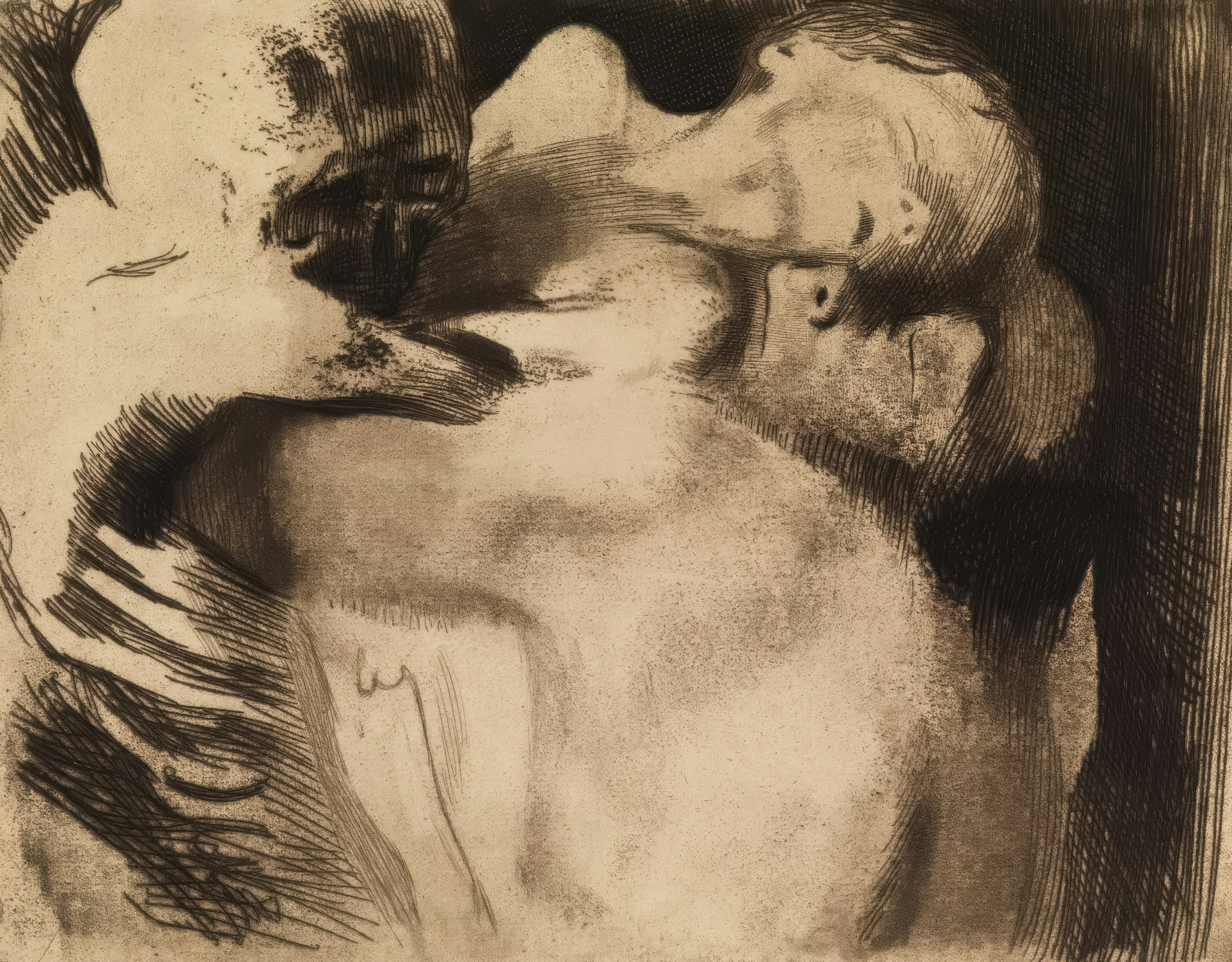 Title: Äiti, kuolema ja lapsi Creator: Kollwitz, Käthe Date: Providing institution: Finnish National Gallery Aggregator: National Library of Finland Providing Country: Finland CC0 Äiti, kuolema ja lapsi by Kollwitz, Käthe - Finnish National Gallery, Finland - CC0.
