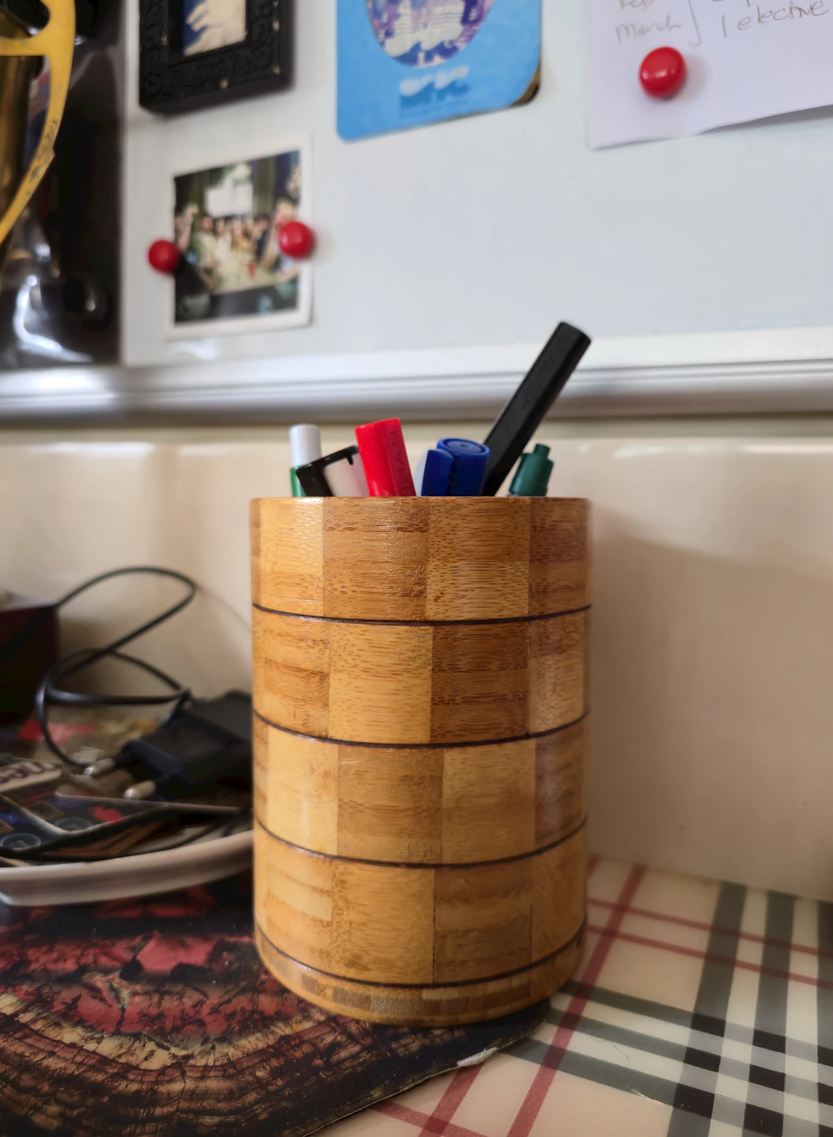 wooden desktop organizer private label bamboo desk storage sourcing reference