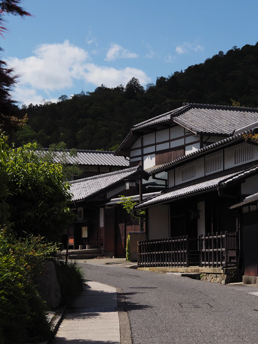 京都の伝統的な街並み