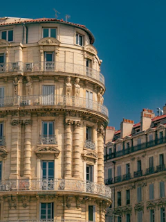 Beautiful architecture of an old european building.