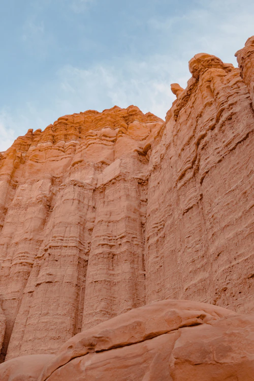 Red sandstone cliffs near Santa Clara, Utah