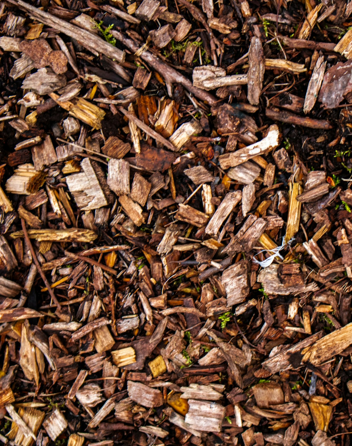 Mulch landscape material