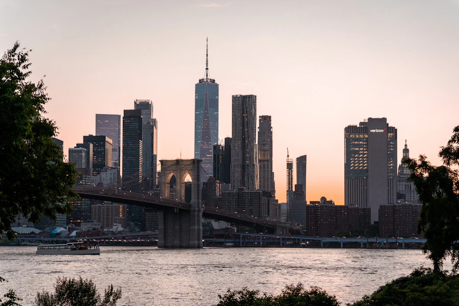 Pre-market — NYC skyline