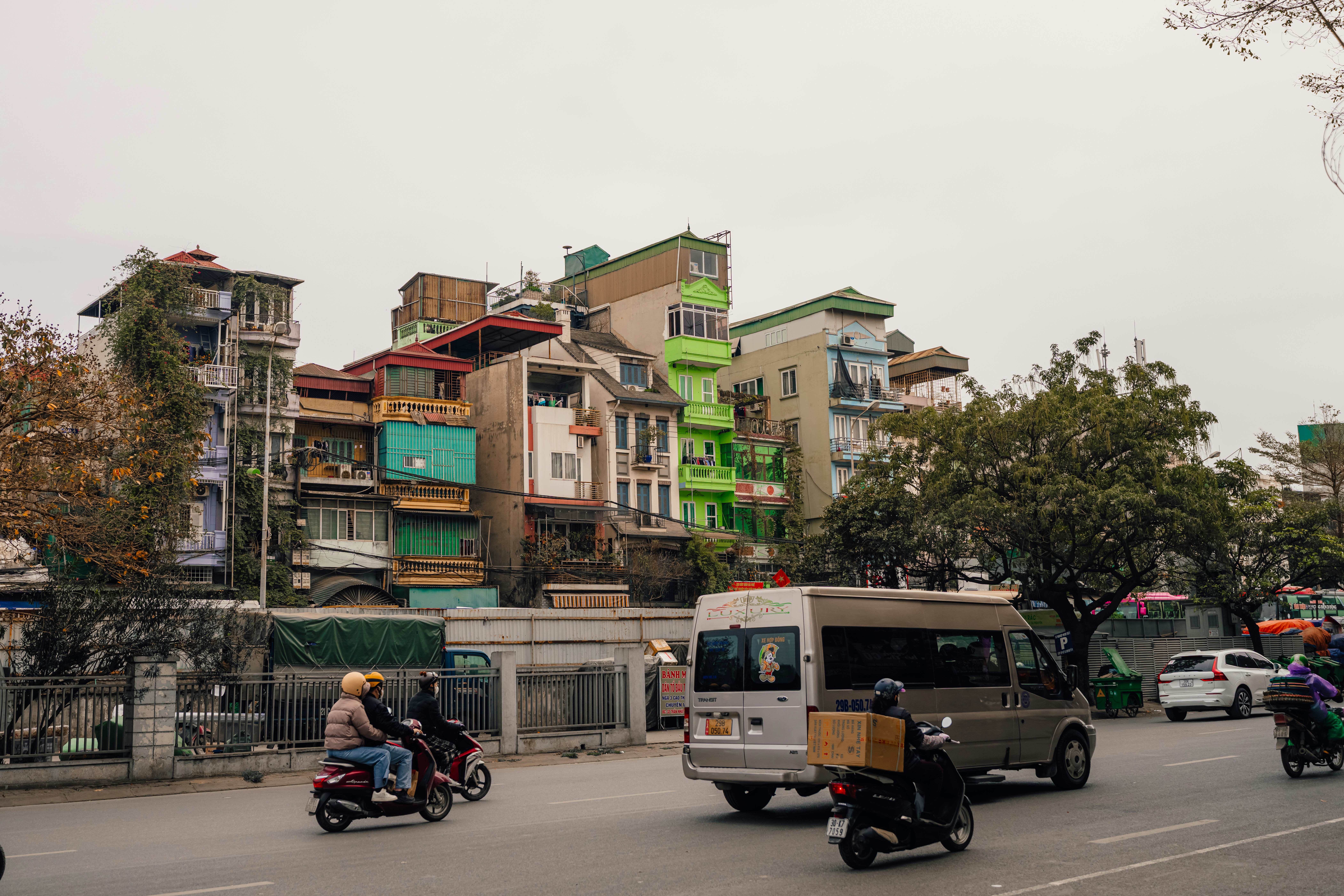 Vibrant "Asia on Argyle" street sign and shared street design - uptown chicago il