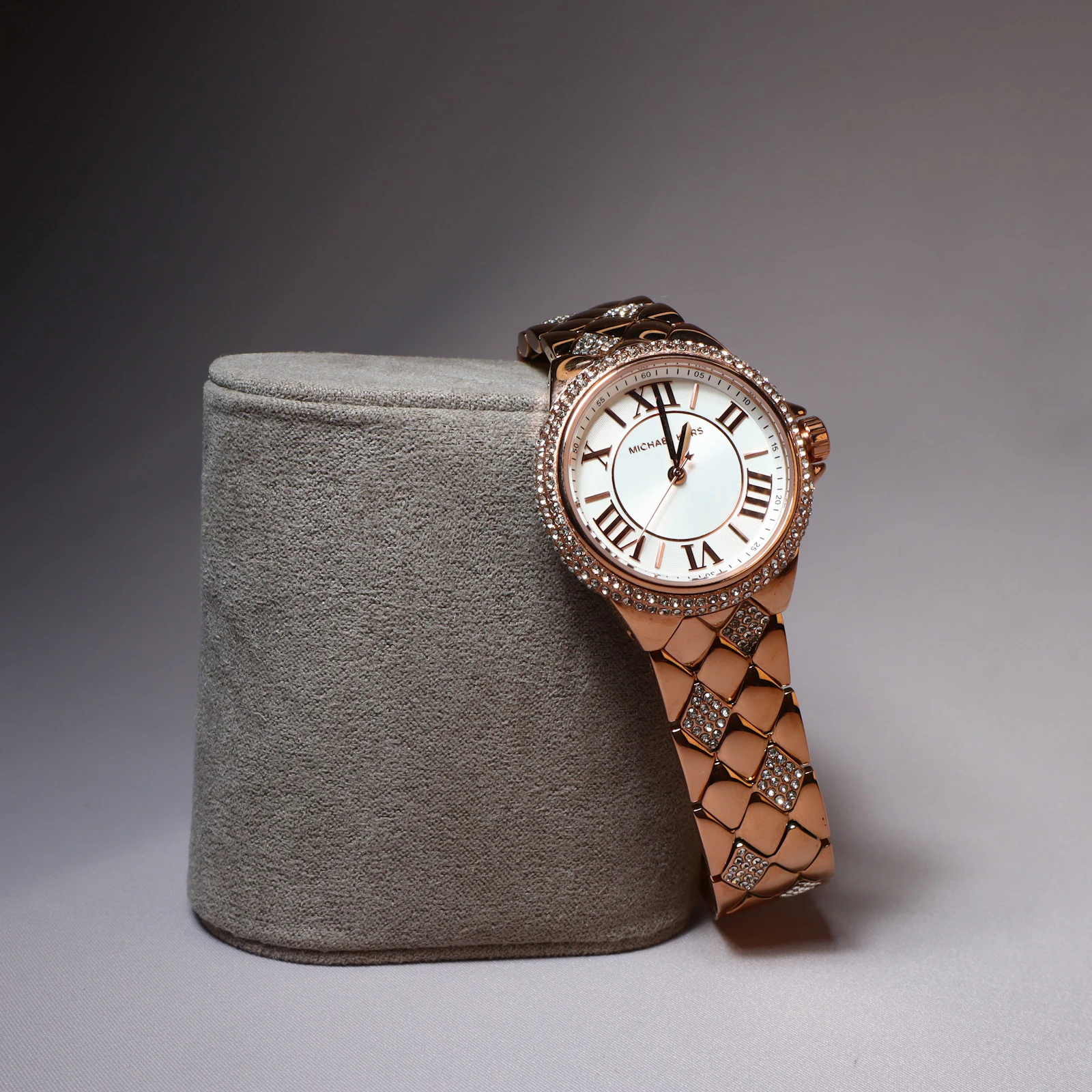 Elegant diamond-set KAIROX watch on display
