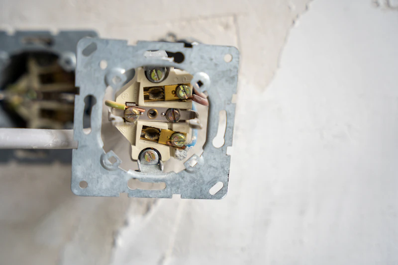 Electrical outlet and wiring repair by a Precision Power electrician in New York