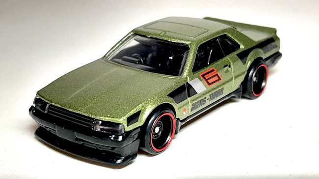 Machetă Nissan Skyline R30 verde