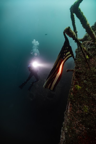 Flag in the Deep