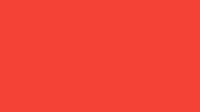 A vibrant red background fills the image.