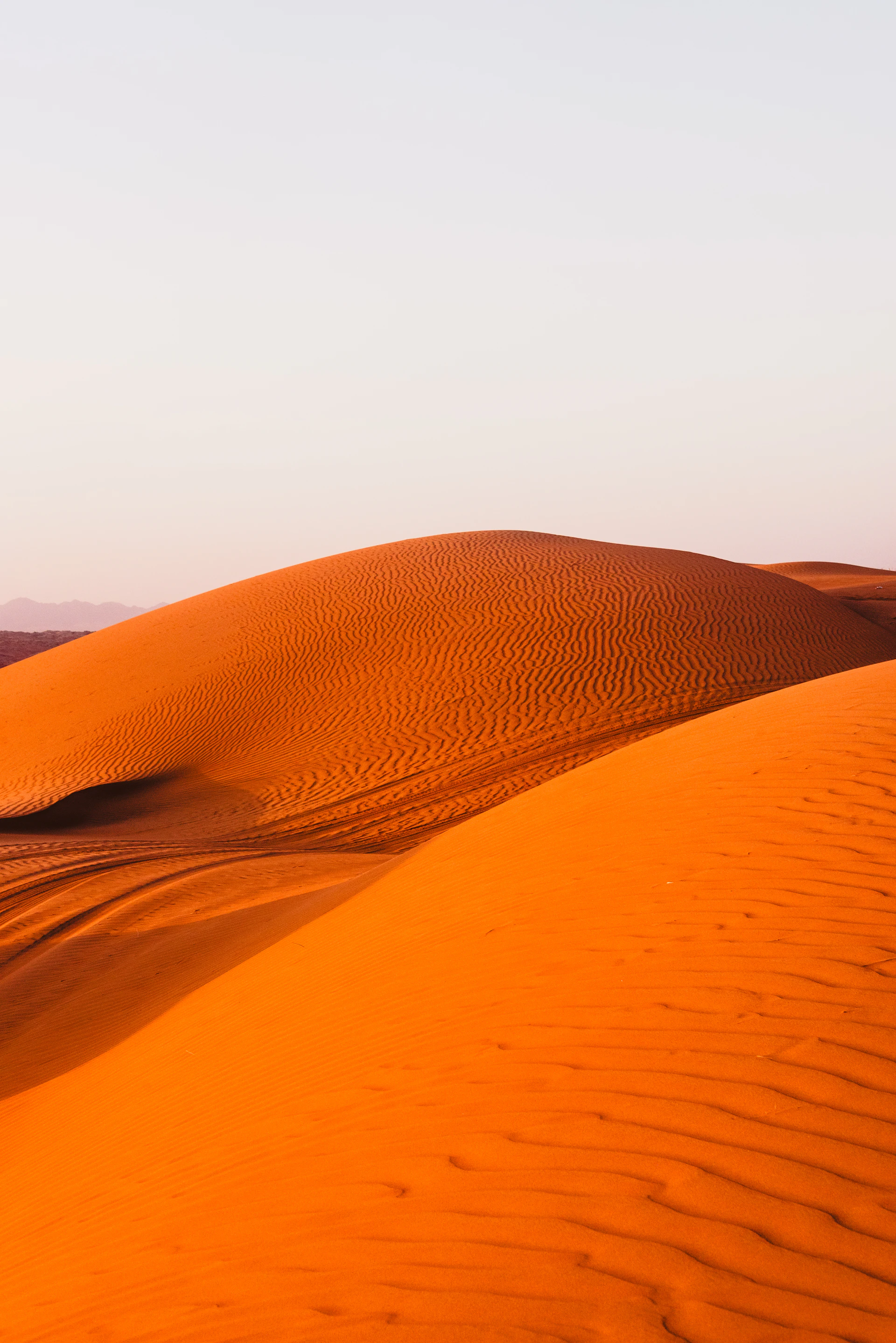 Wahiba Sands desert dunes, Oman