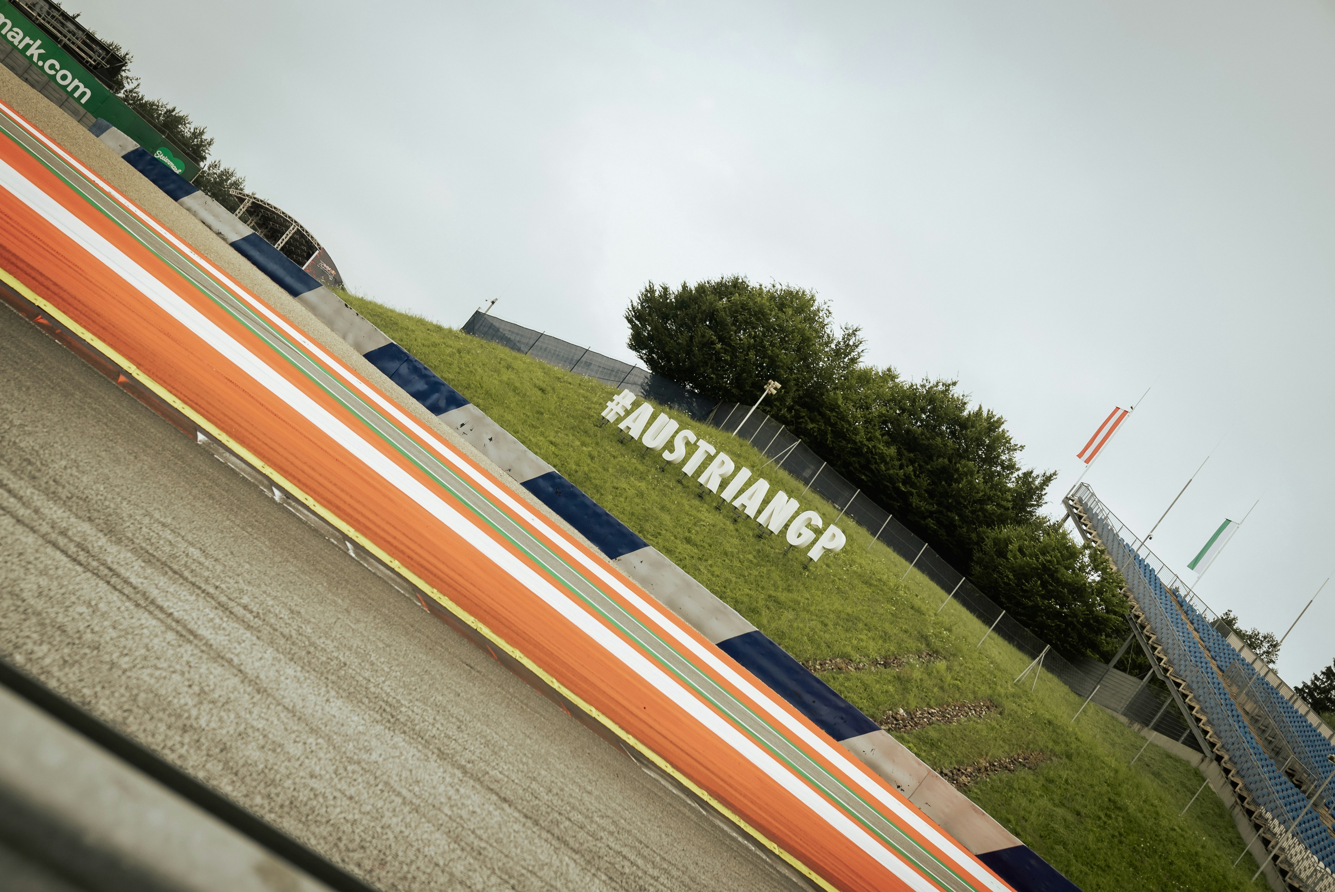 View of the austrian grand prix track.