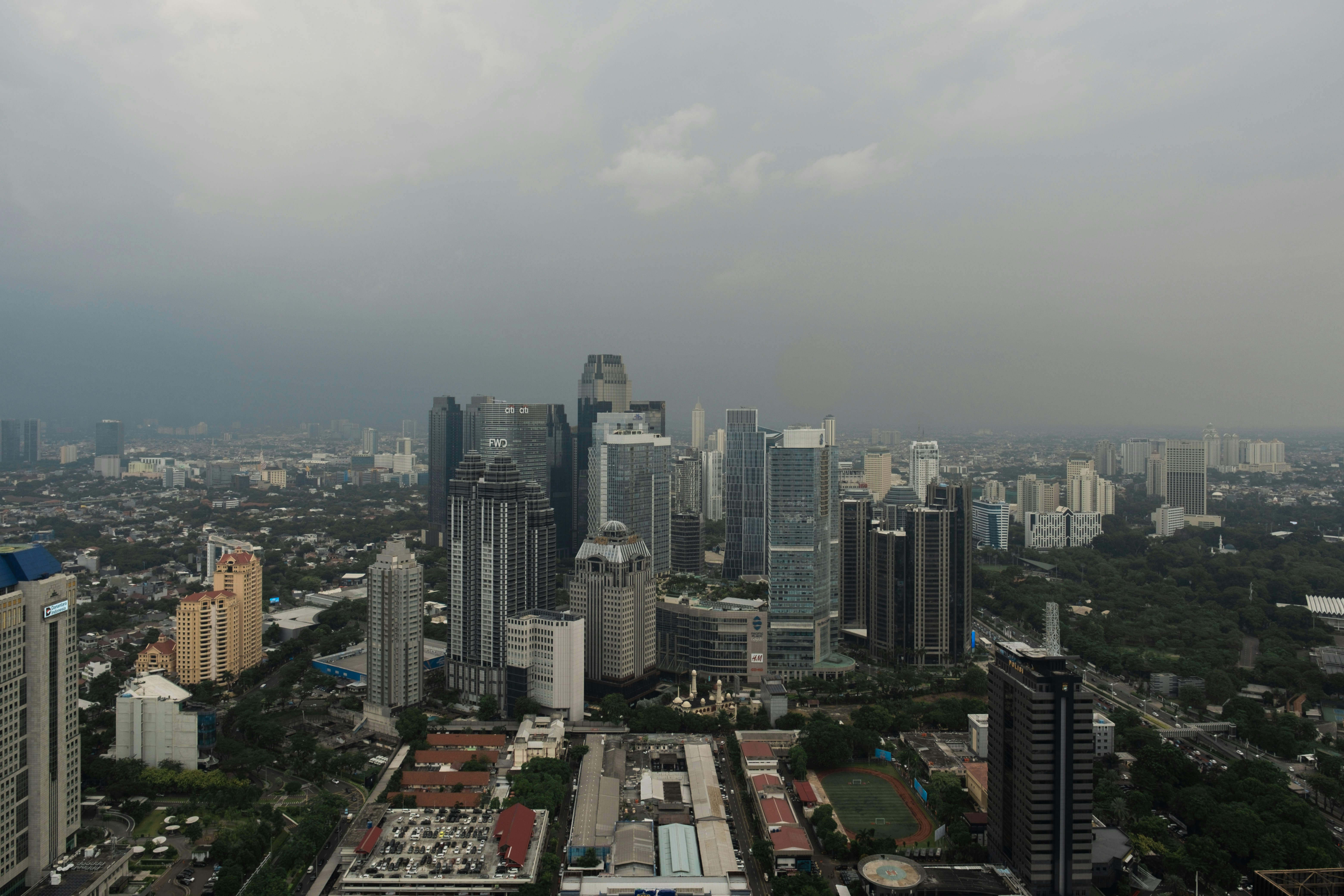 Skyscrapers Jakarta city