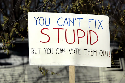 Vote them out of office.