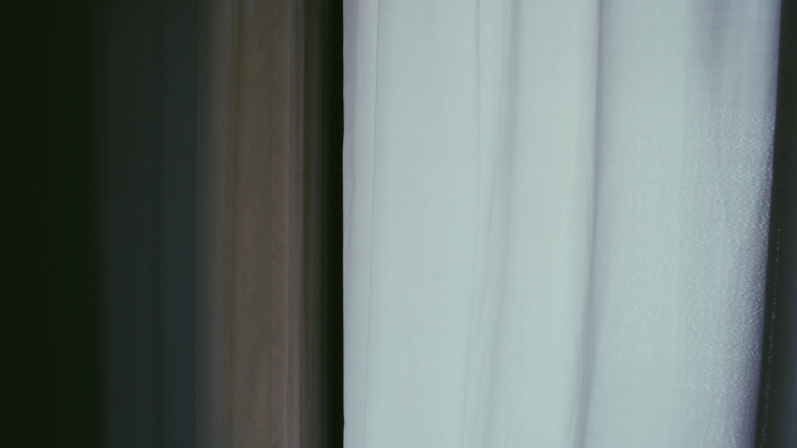 soft white curtains in gentle natural light