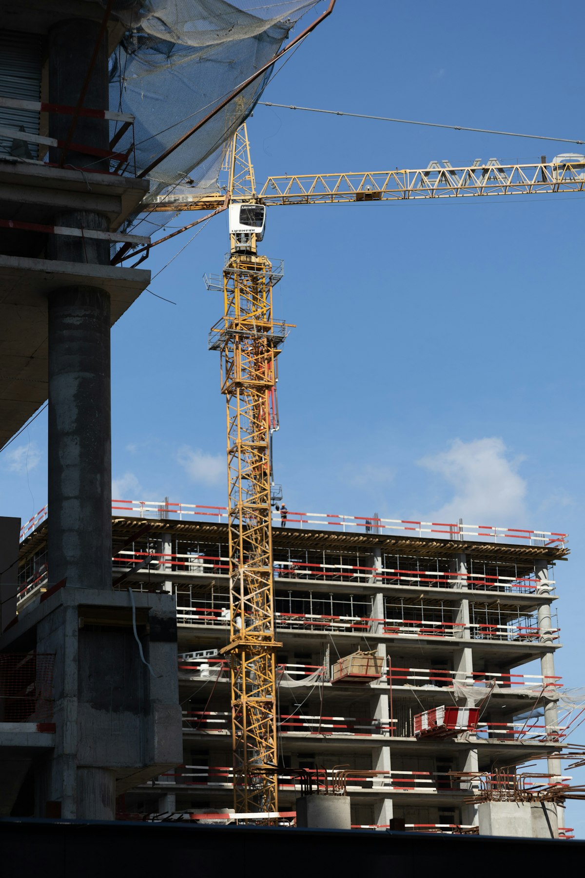 Projeto imobiliário em construção