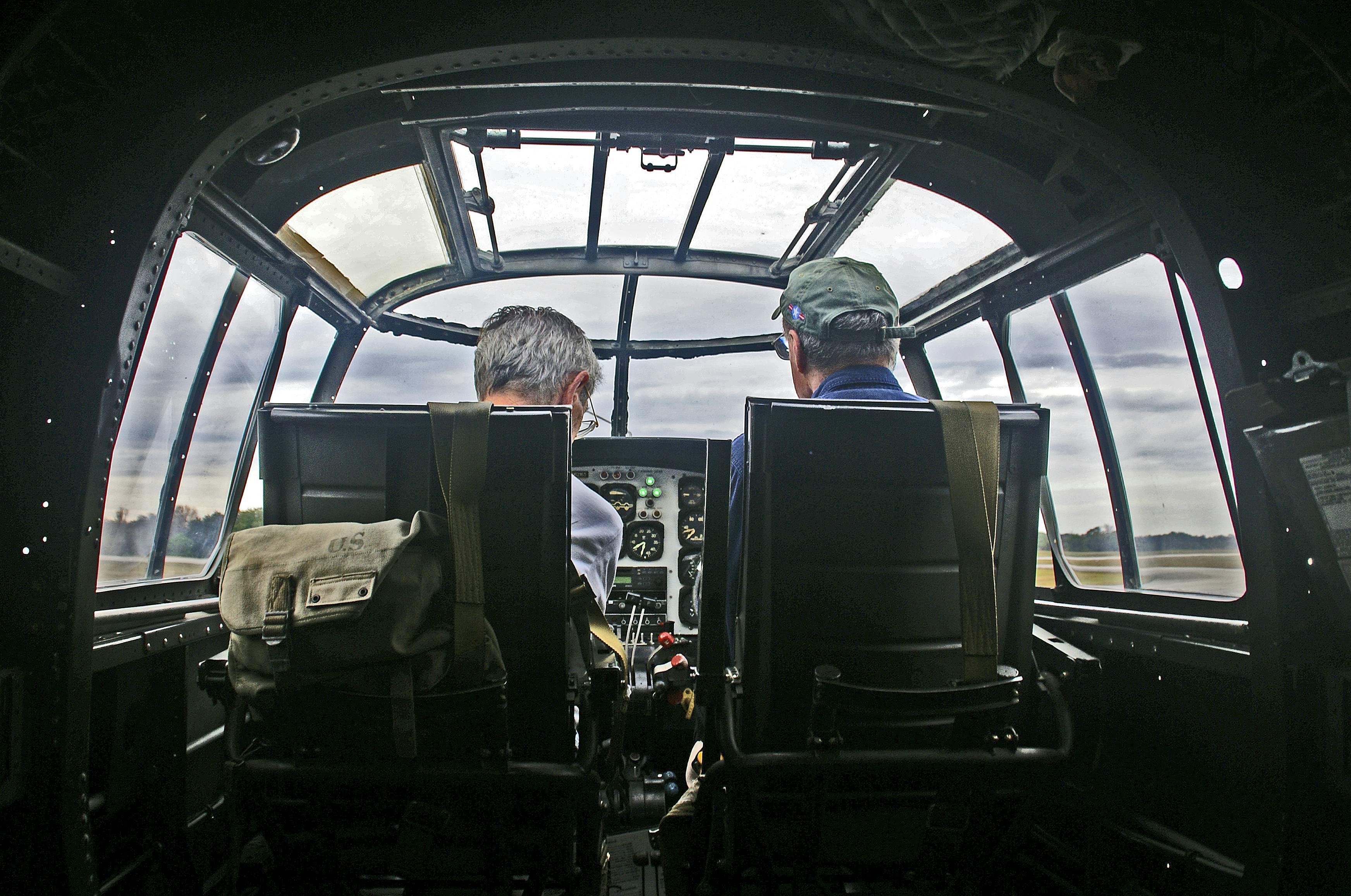 B-25 pilots preflight