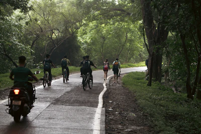 Tulum cenote trail by bike