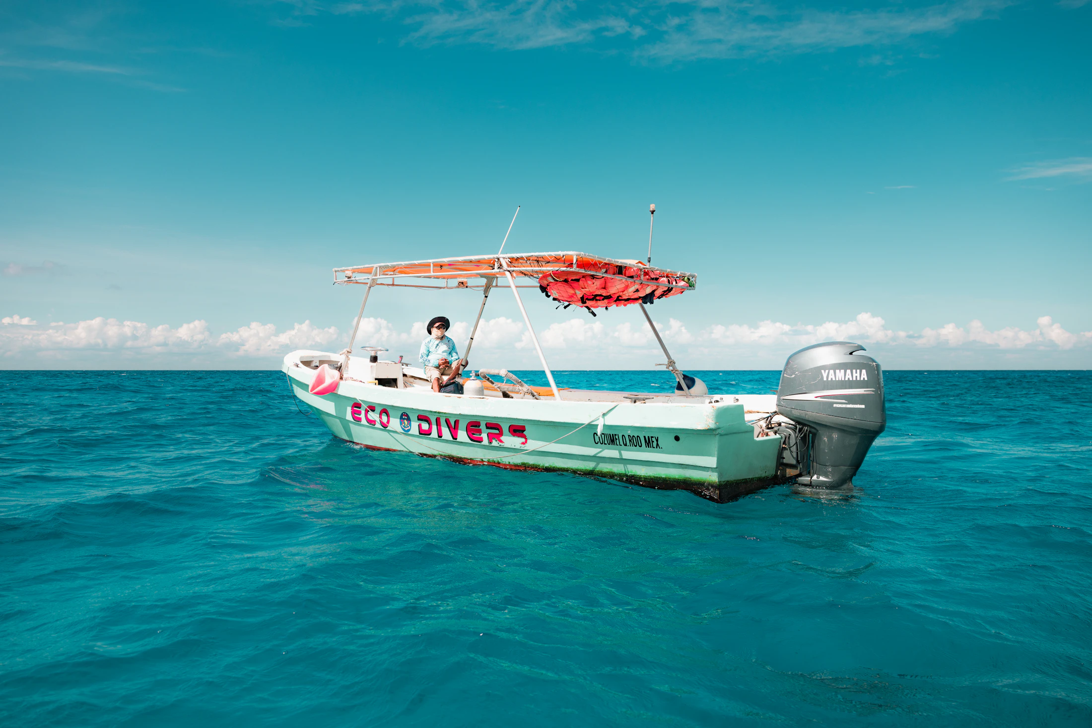 Scuba diving boat trip