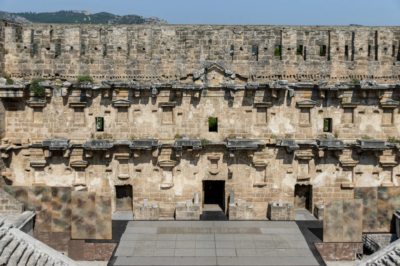 Roman theatre of Aspendos, Antalya
