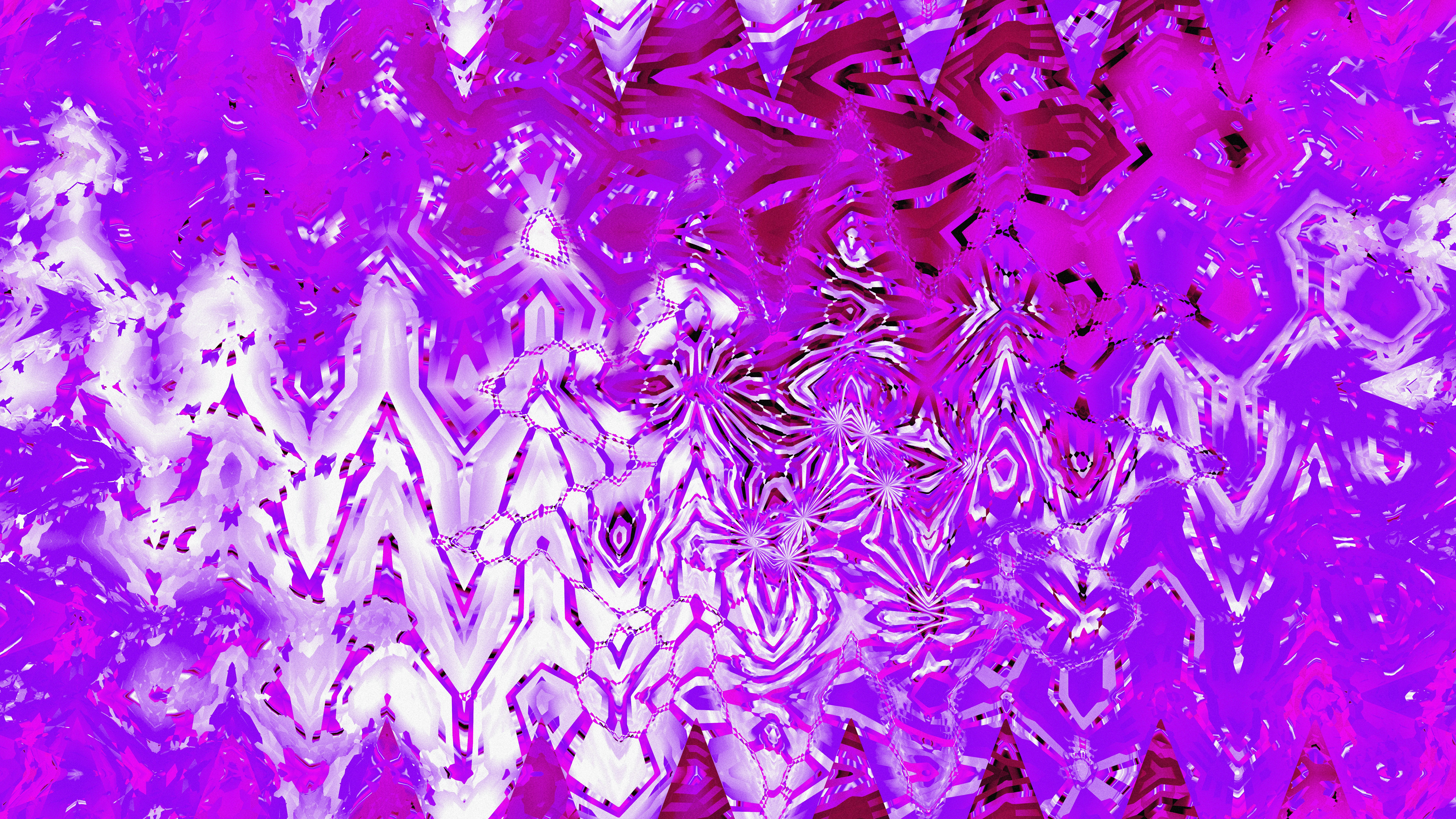 Futuristic purple neon landscape