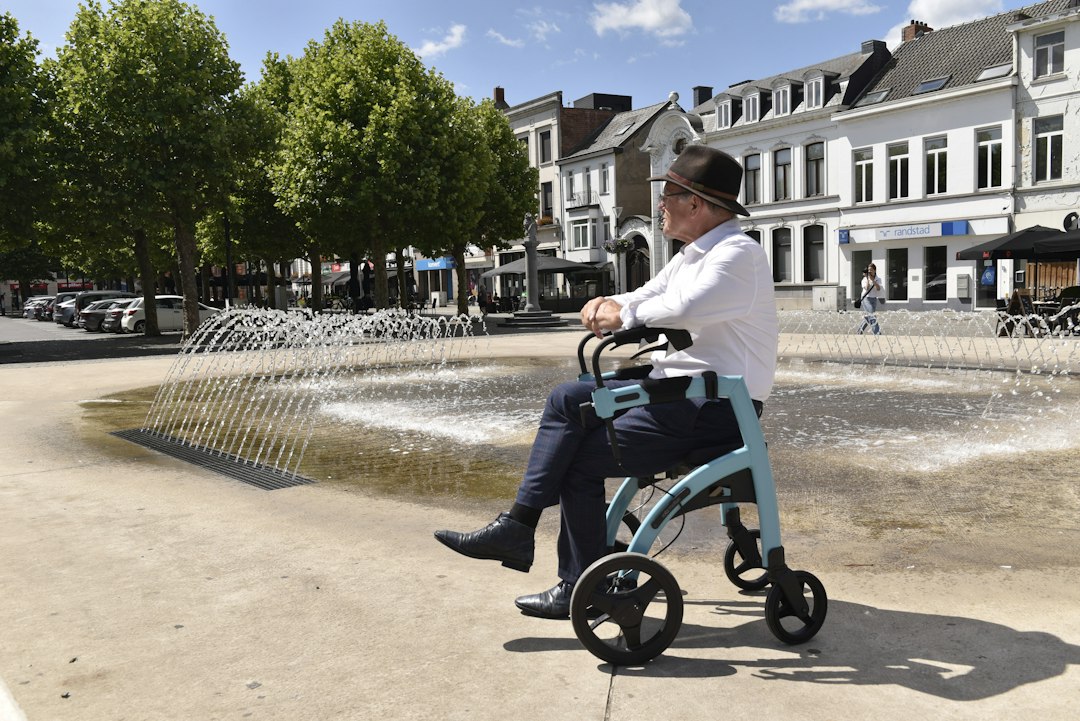 rollator walker front