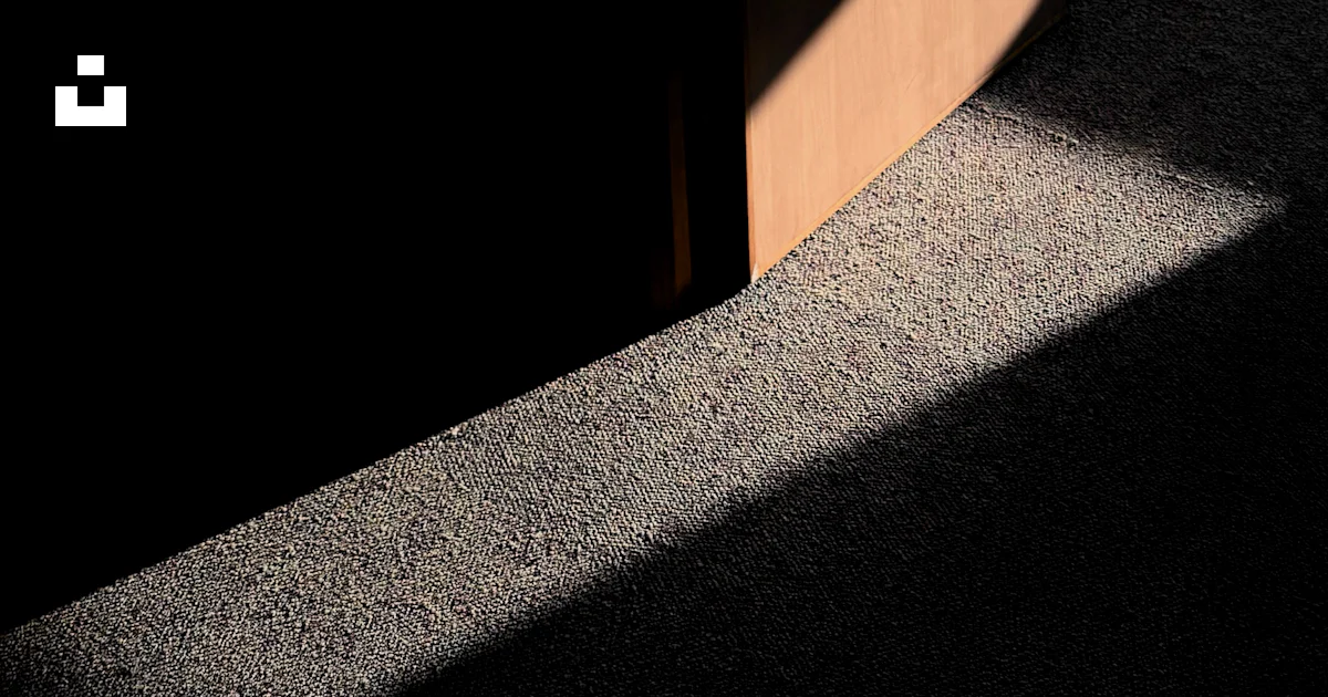 Shadows and light surround a partially open door. photo – Free Interior ...
