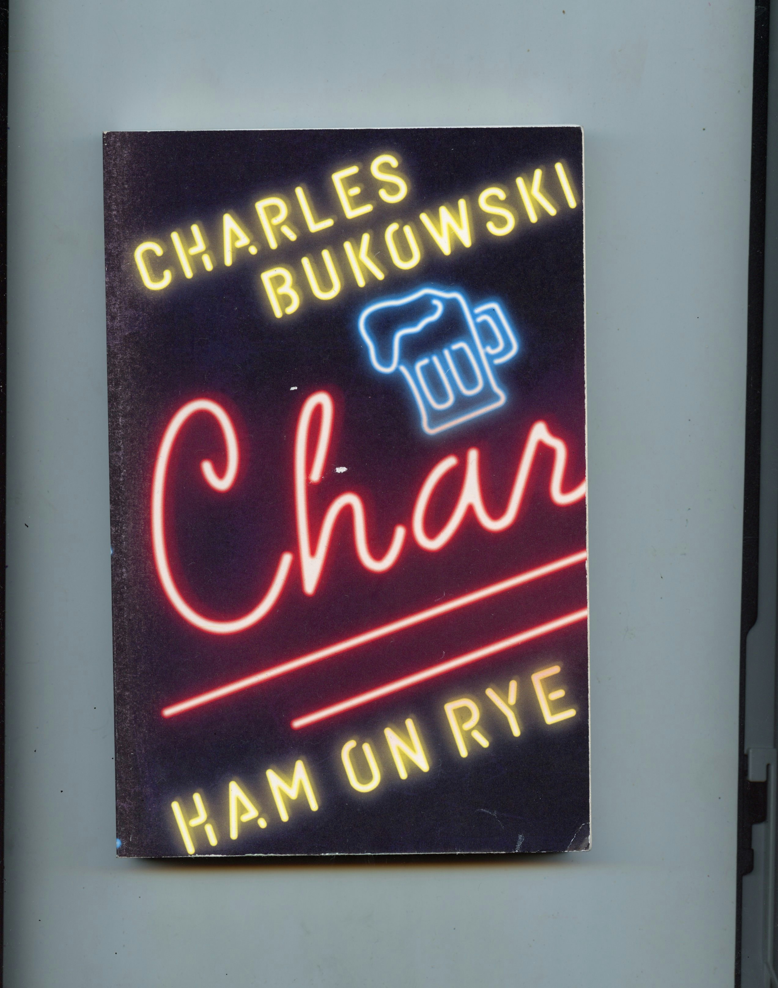 The image shows the book "ham on rye."