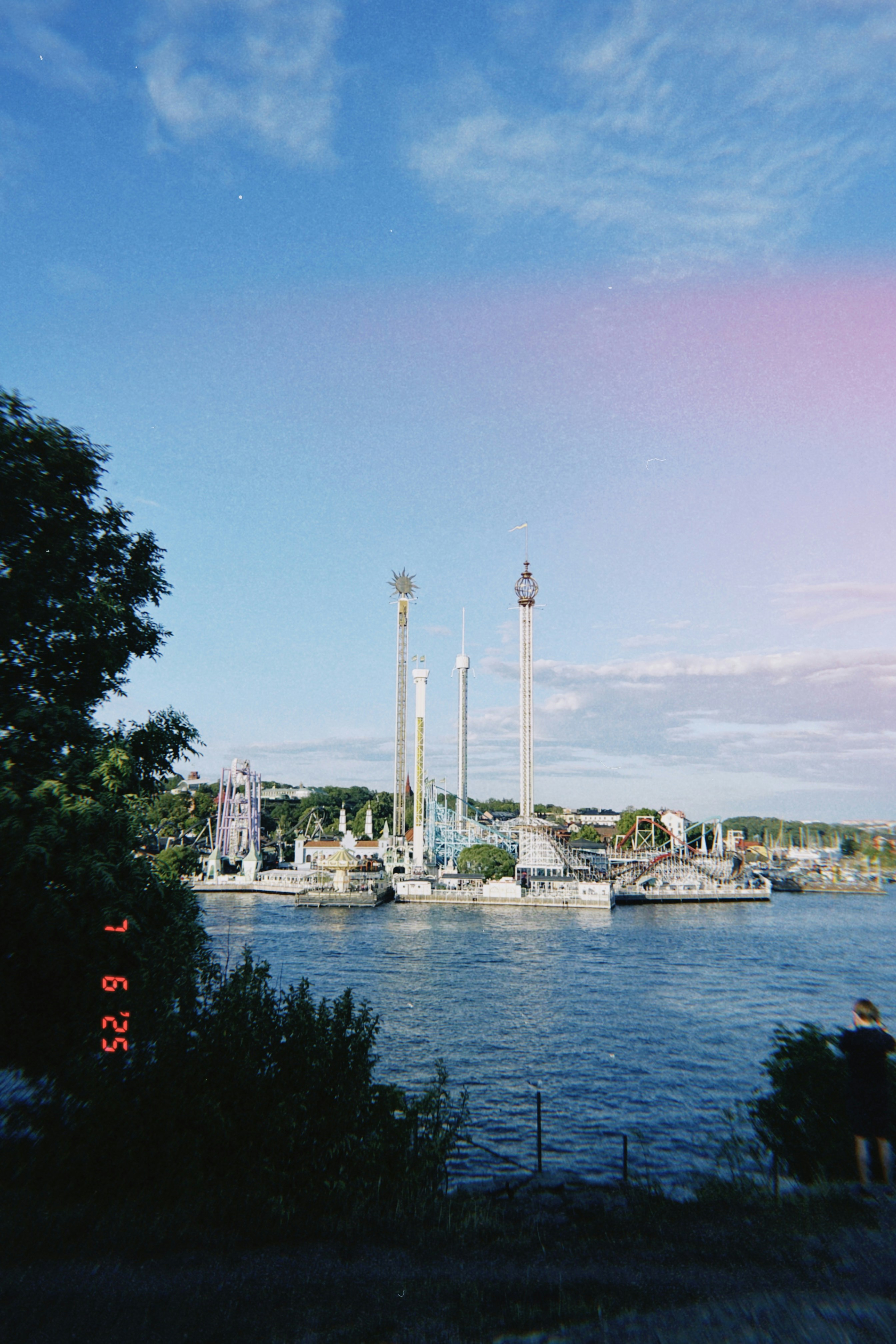 Quaint harbor view at Donsö