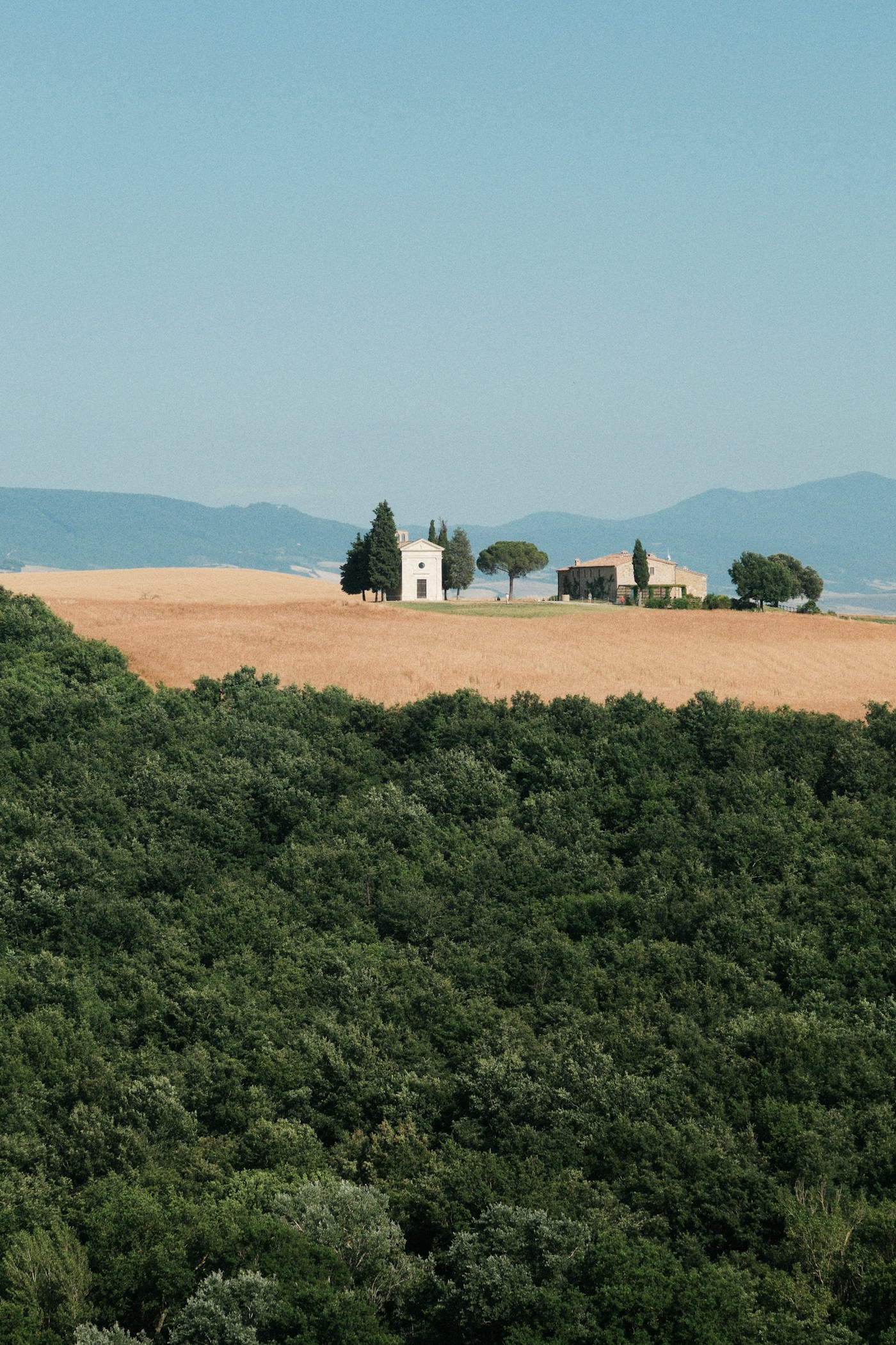 Tuscany landscape autumn