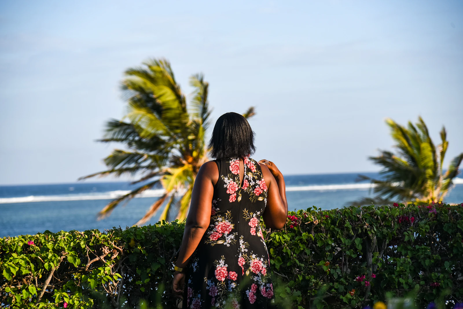 Coastal scenery representing the Kilifi coastline