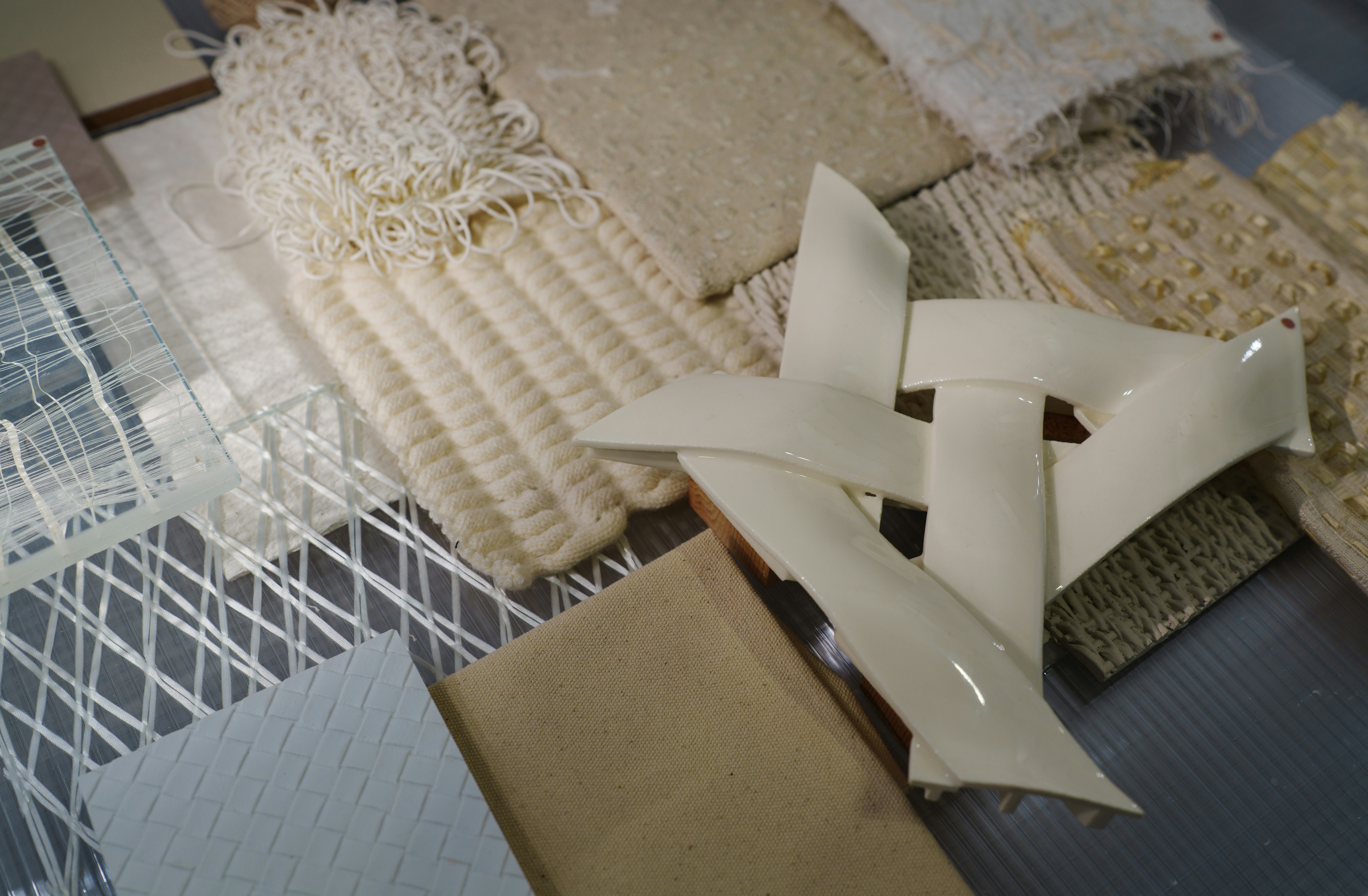 Textile samples with varying textures and patterns. photo – Free ...