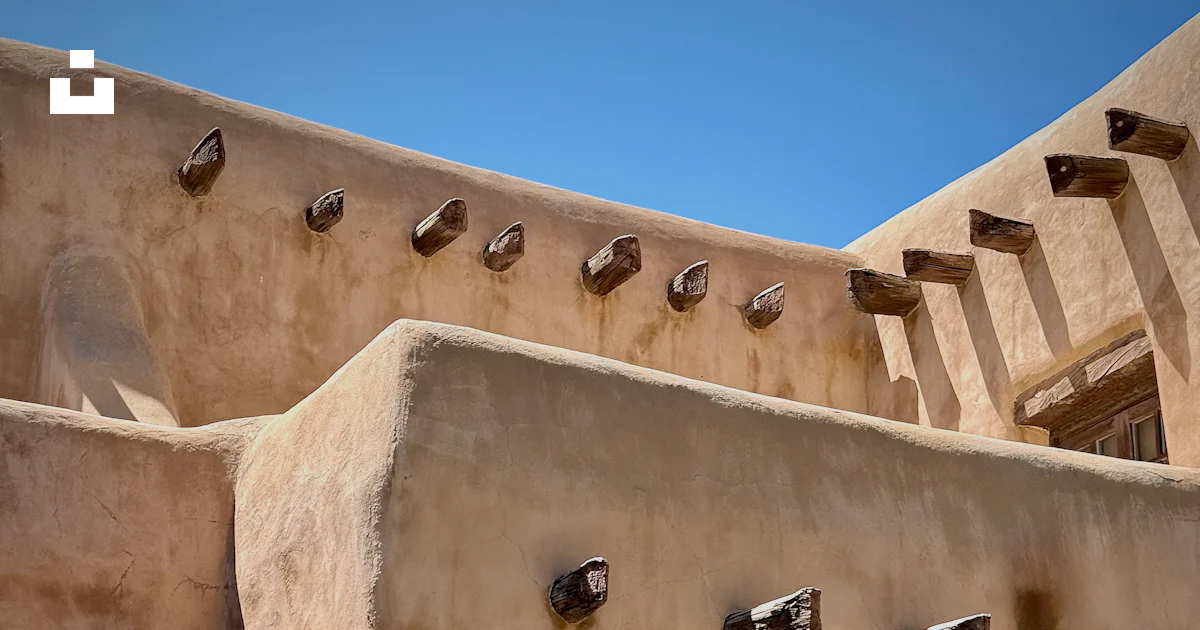 Adobe Building Windows A southwestern adobe building with a window. photo – Free Usa Image on ...