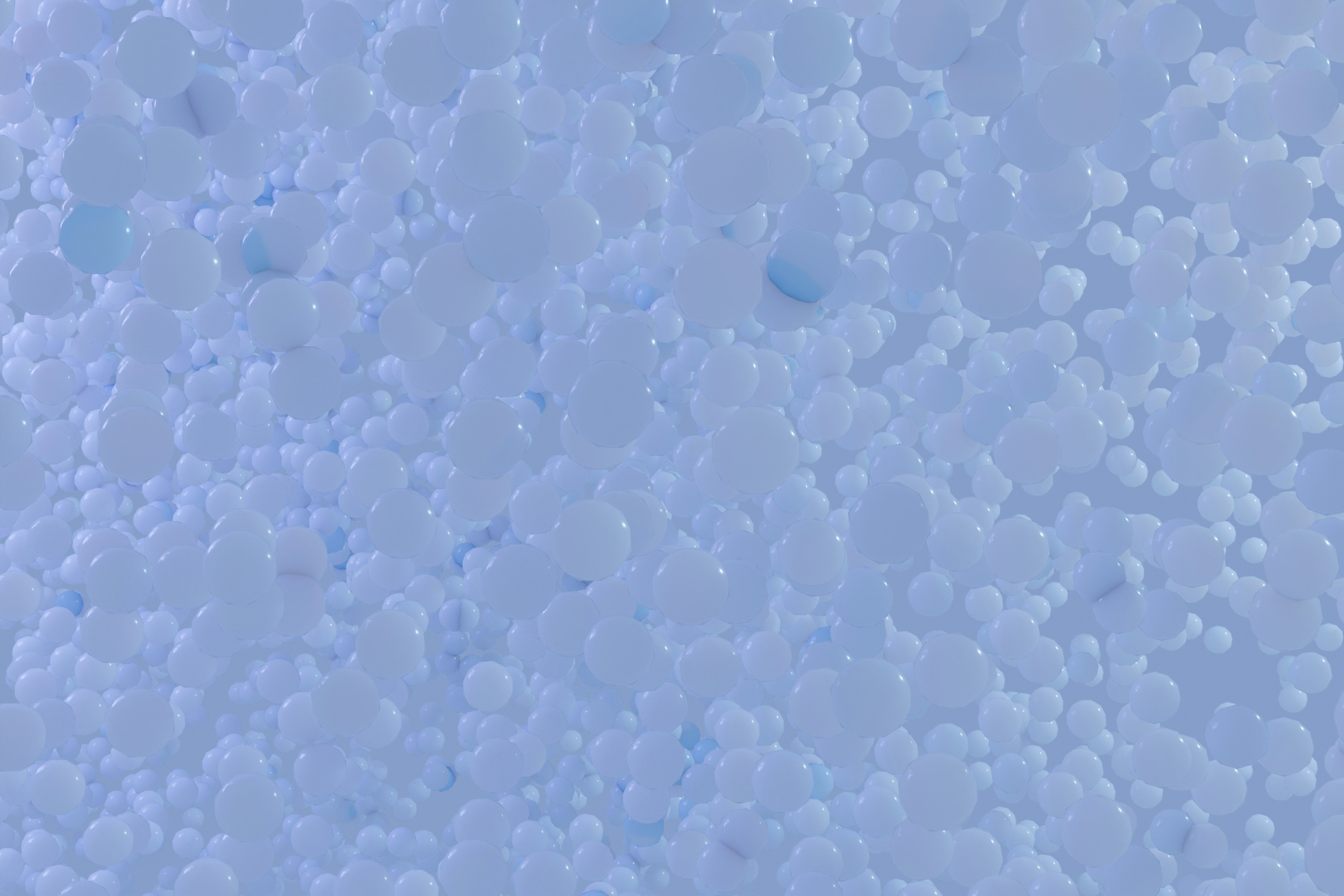 A close-up view of a blue, textured surface.