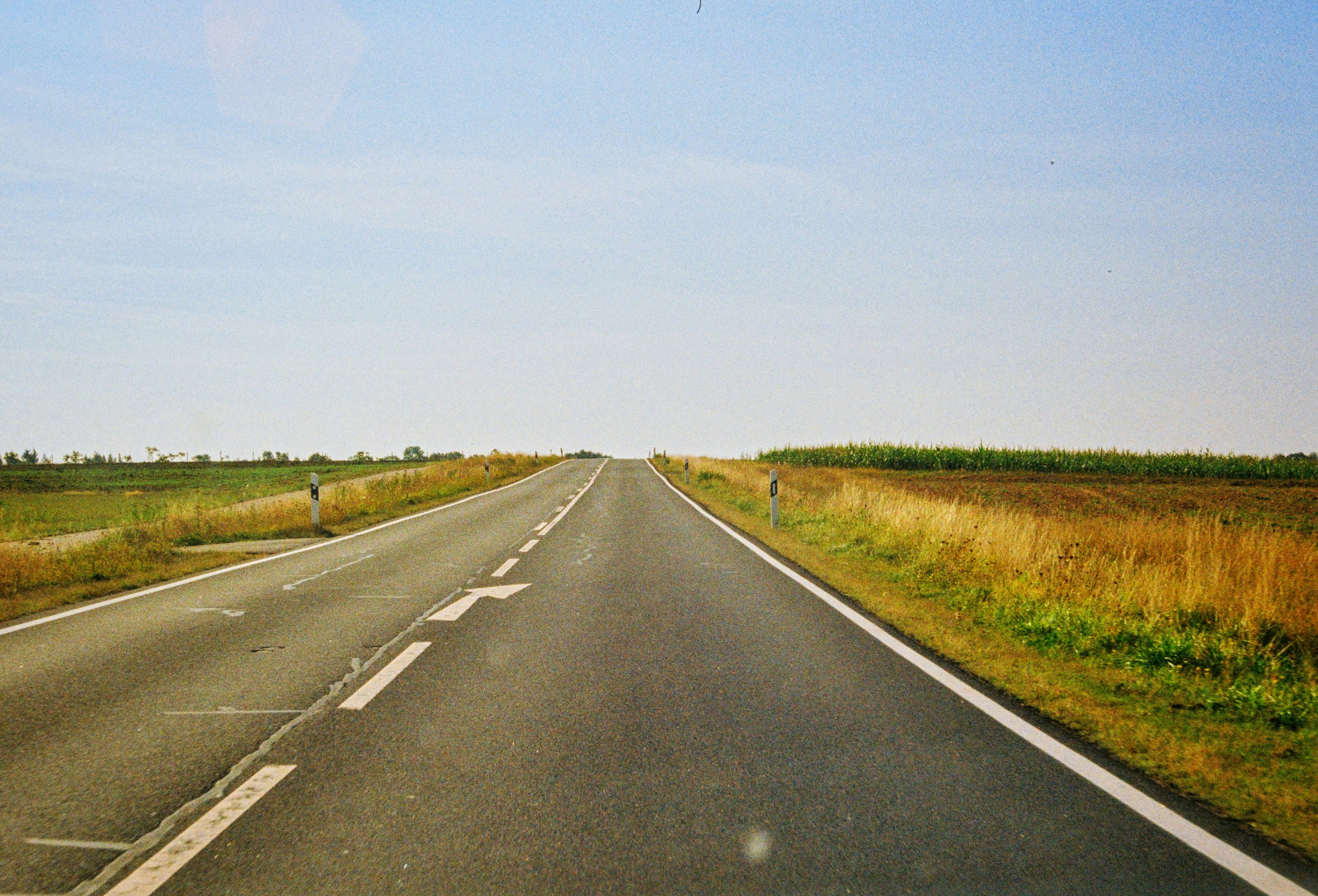 Road stretching into the distance