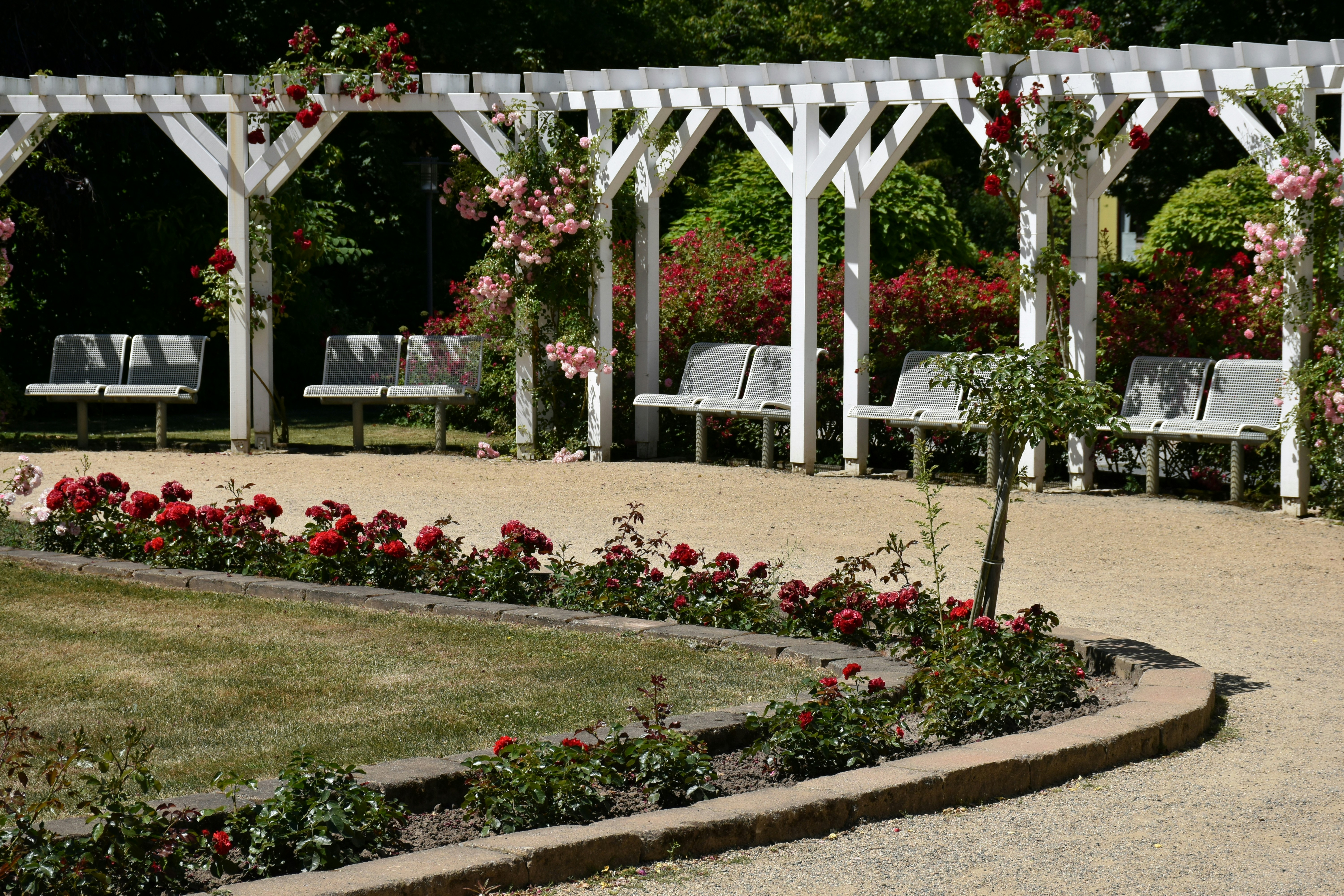 Shade cloth protecting plants in summer